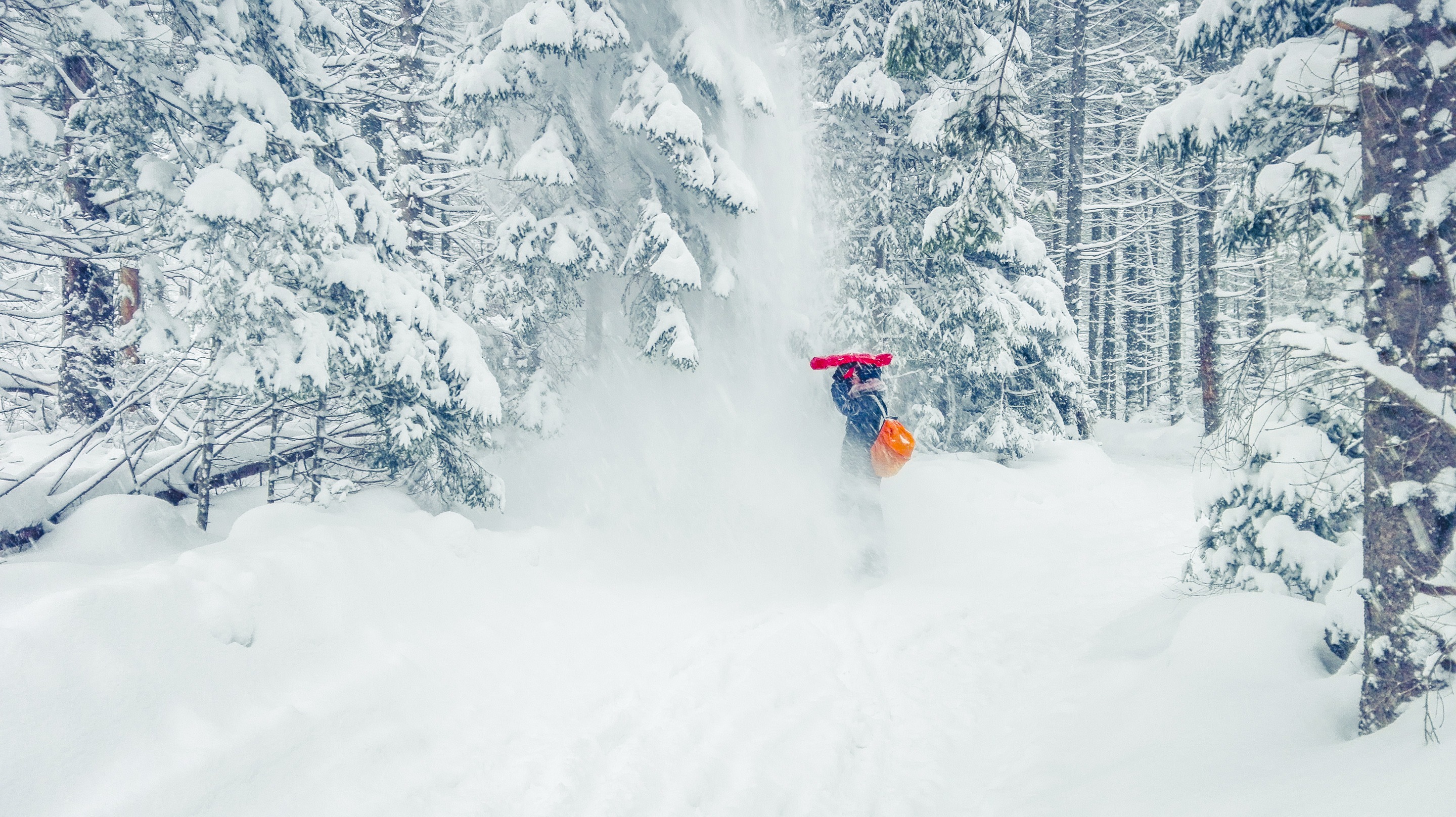 Lots of snow in Tatra Mountains, Poland