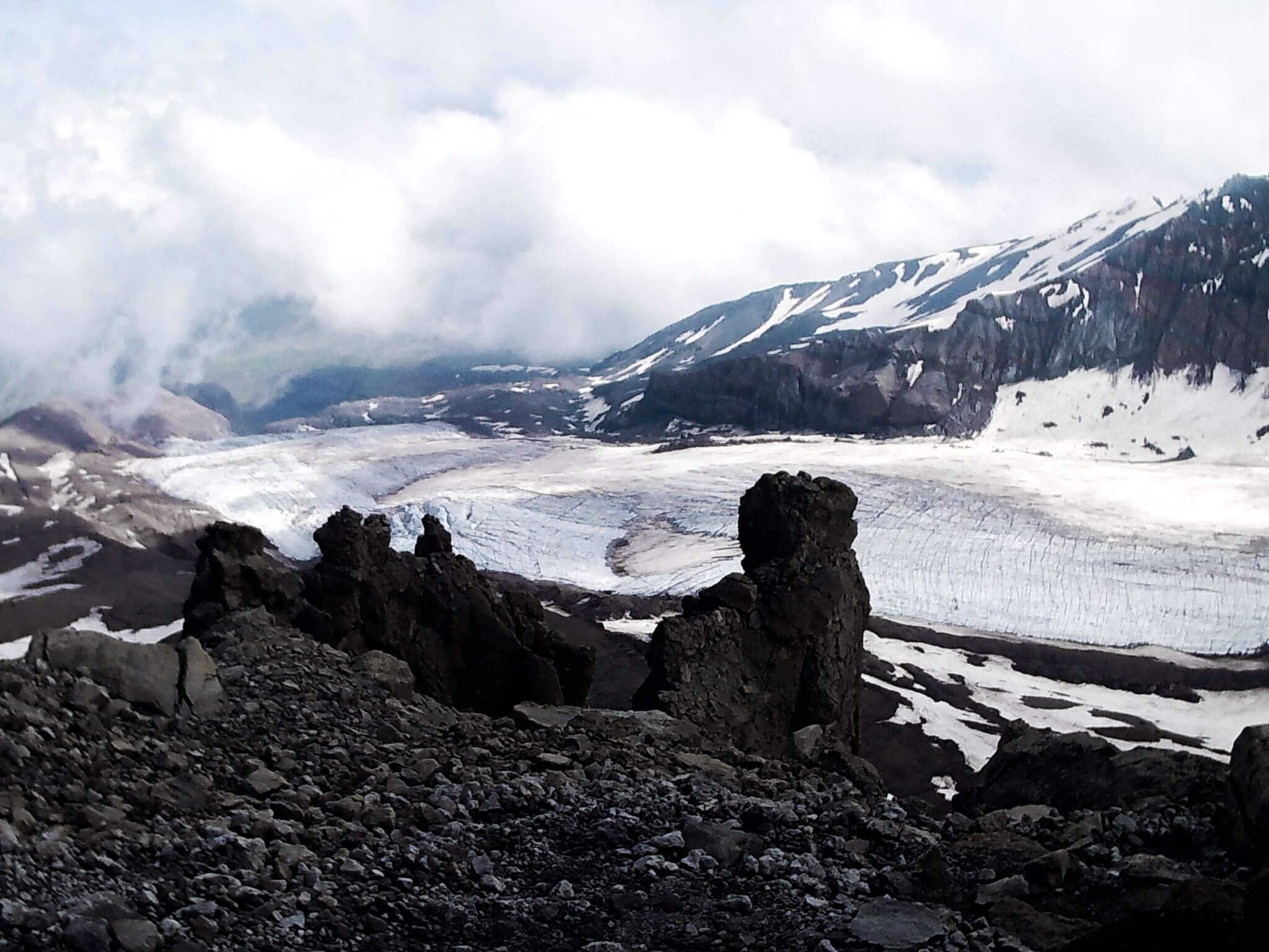 gergeti glacier caucasus mountains kazbegi georgia