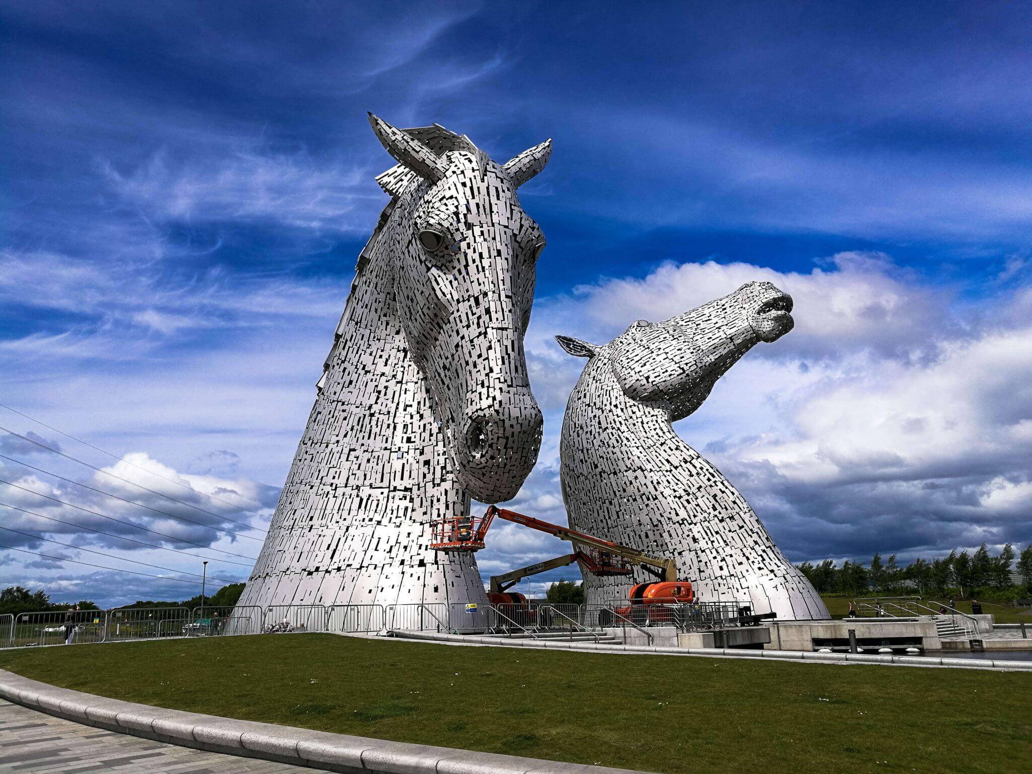 The Kelpies in Falkirk