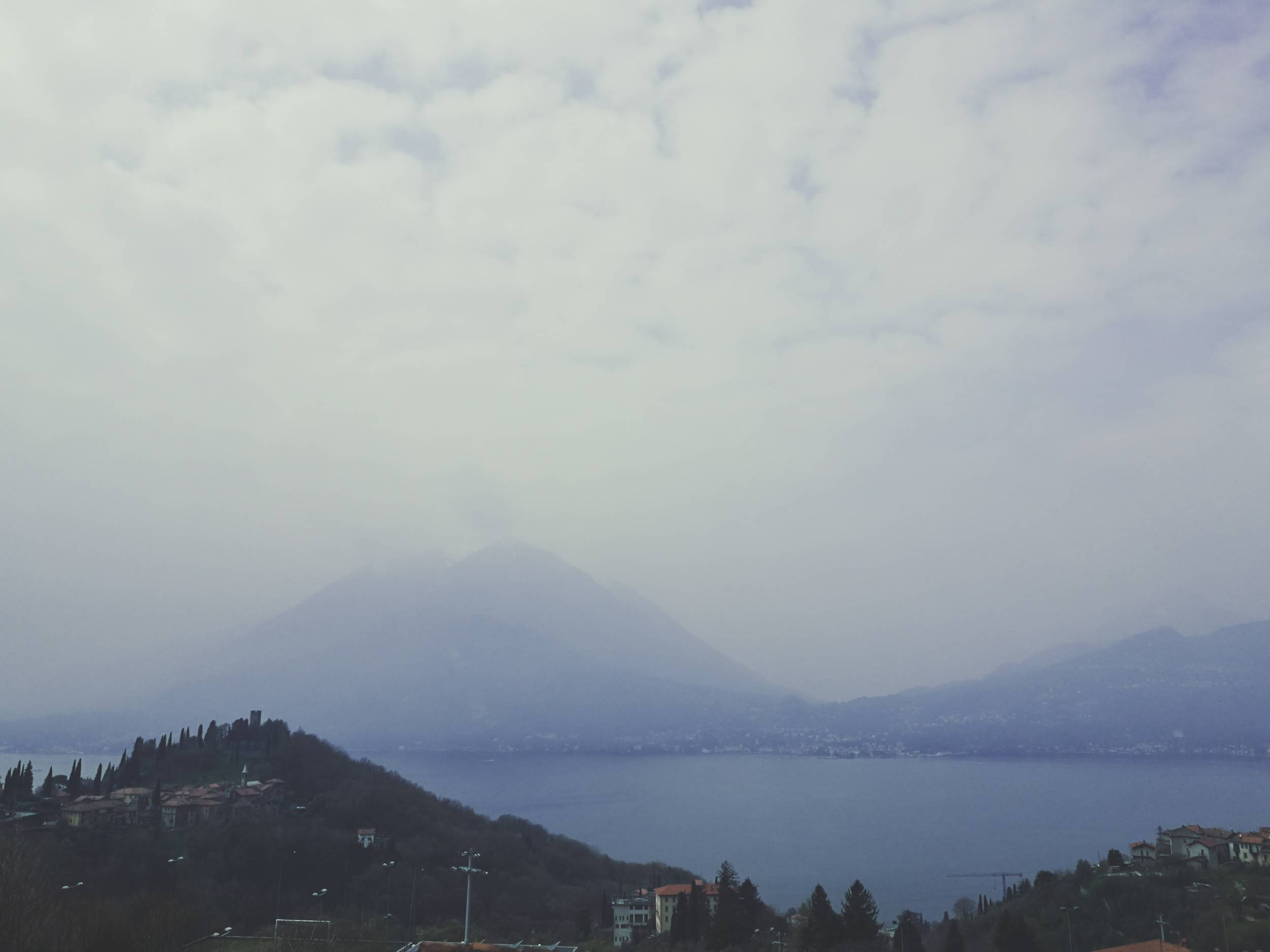 Lake Como from a viewpoint