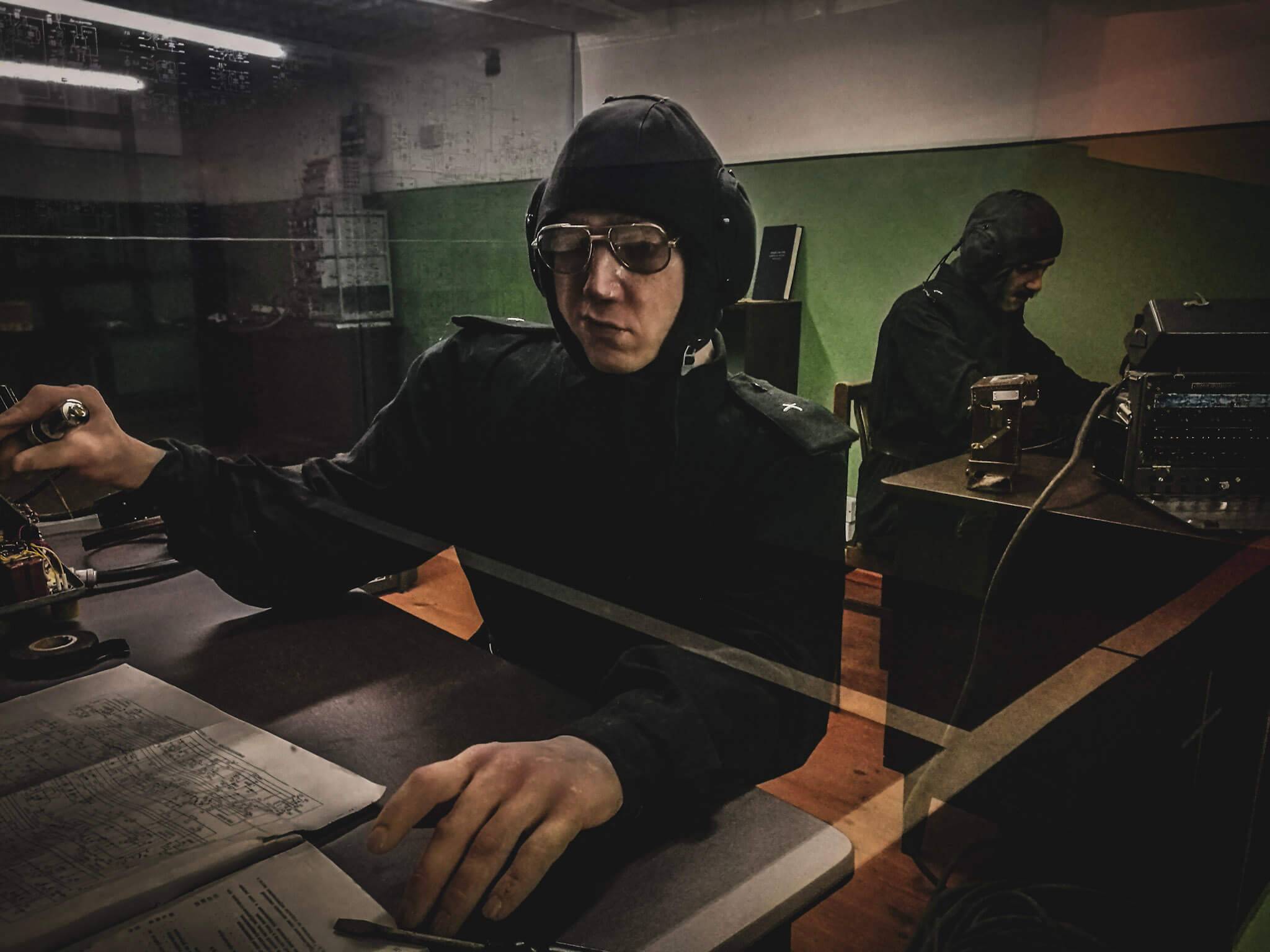 cold war museum communication room
