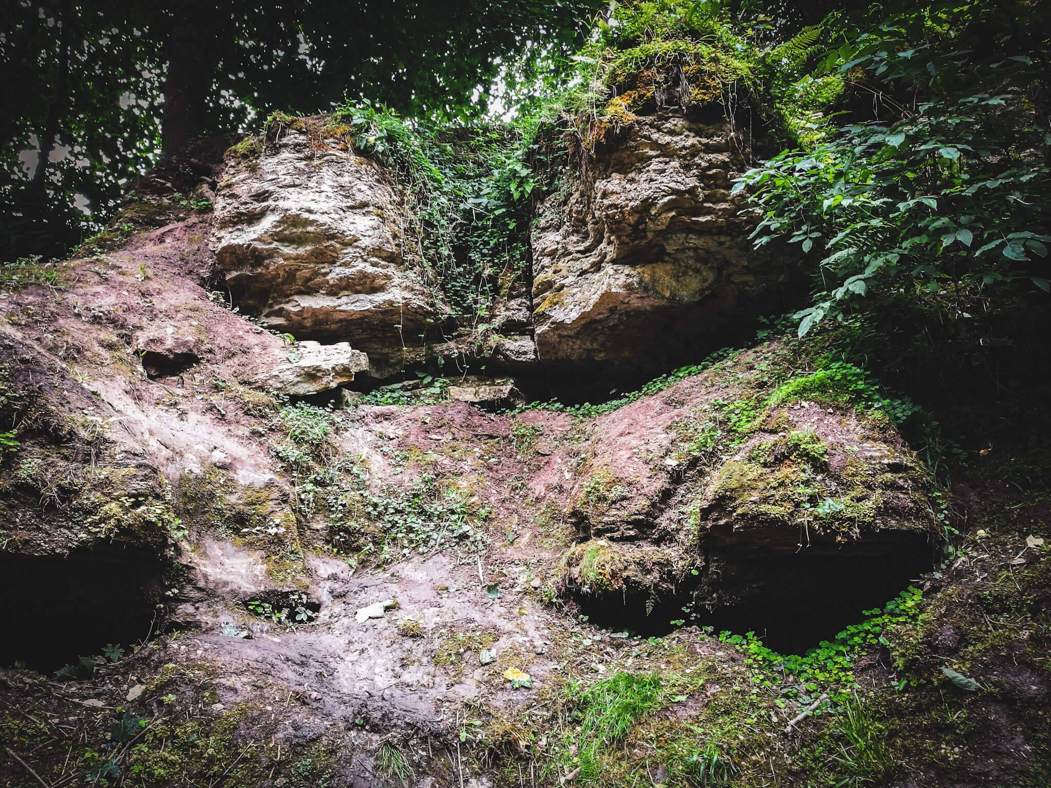 cow cave rocks