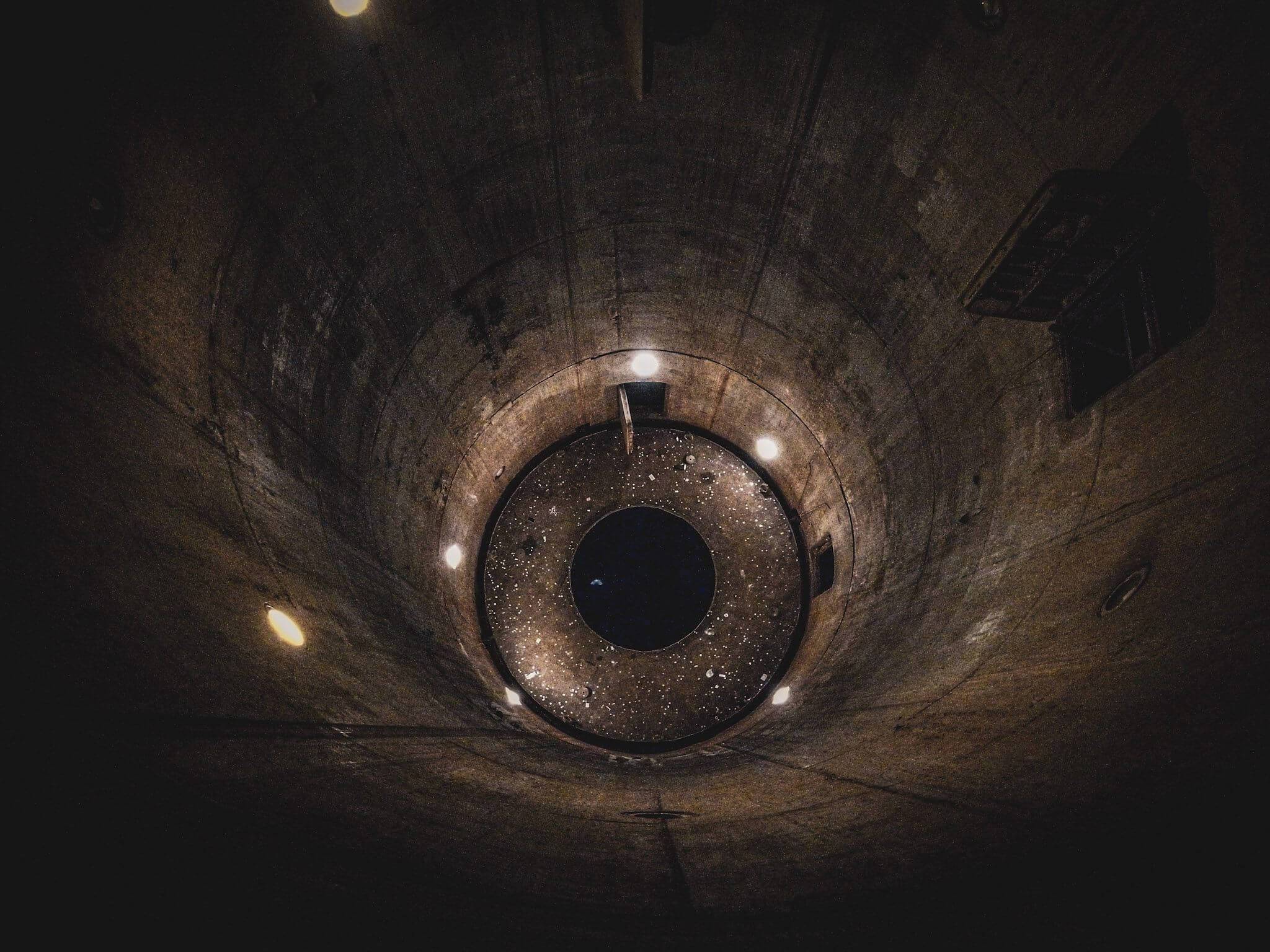 empty missile silo in plokstine