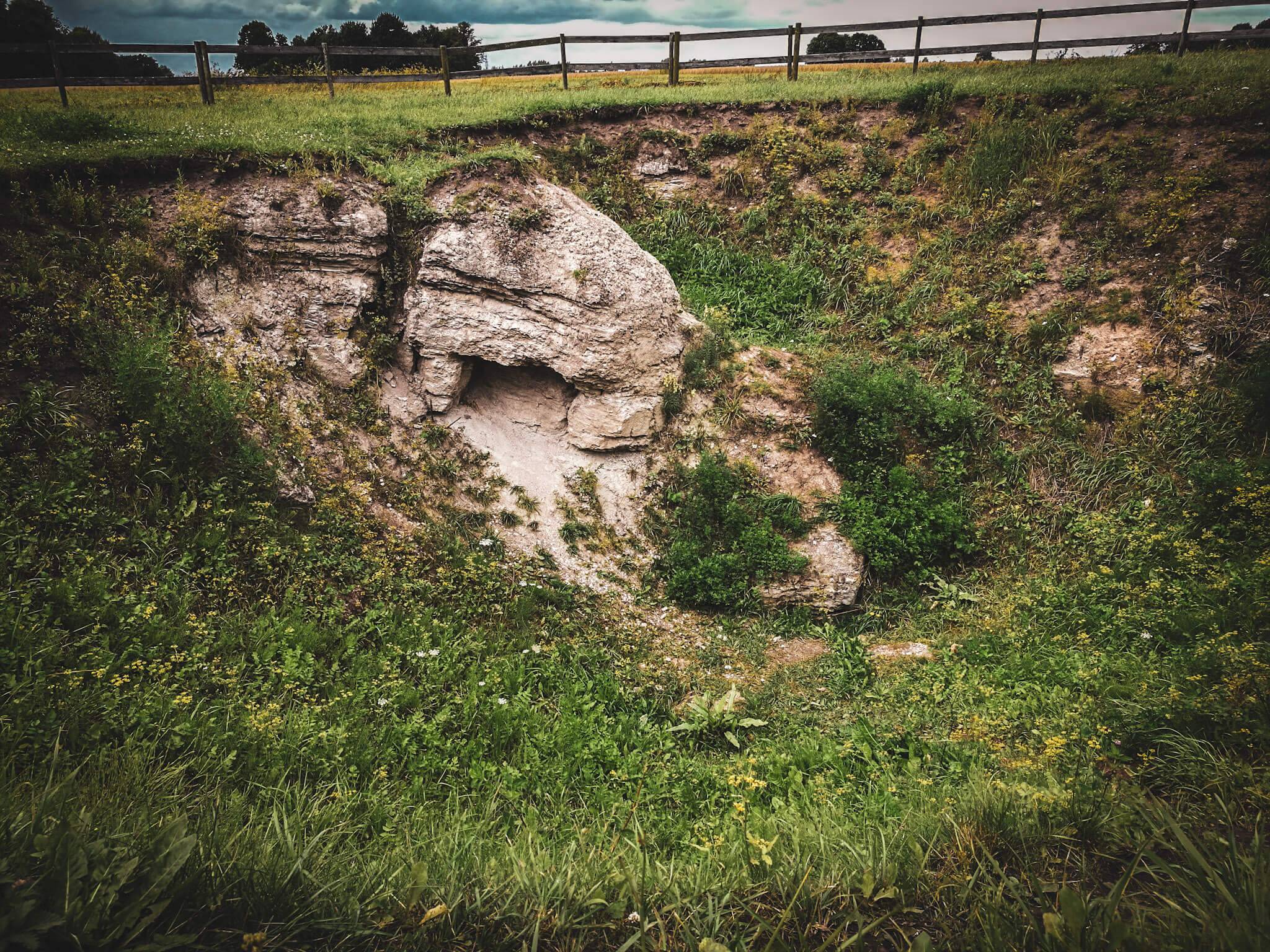Geologist sinkhole