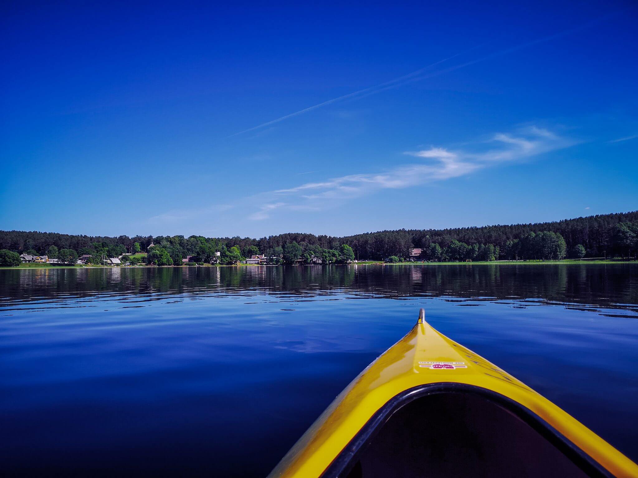 paluse from kayak