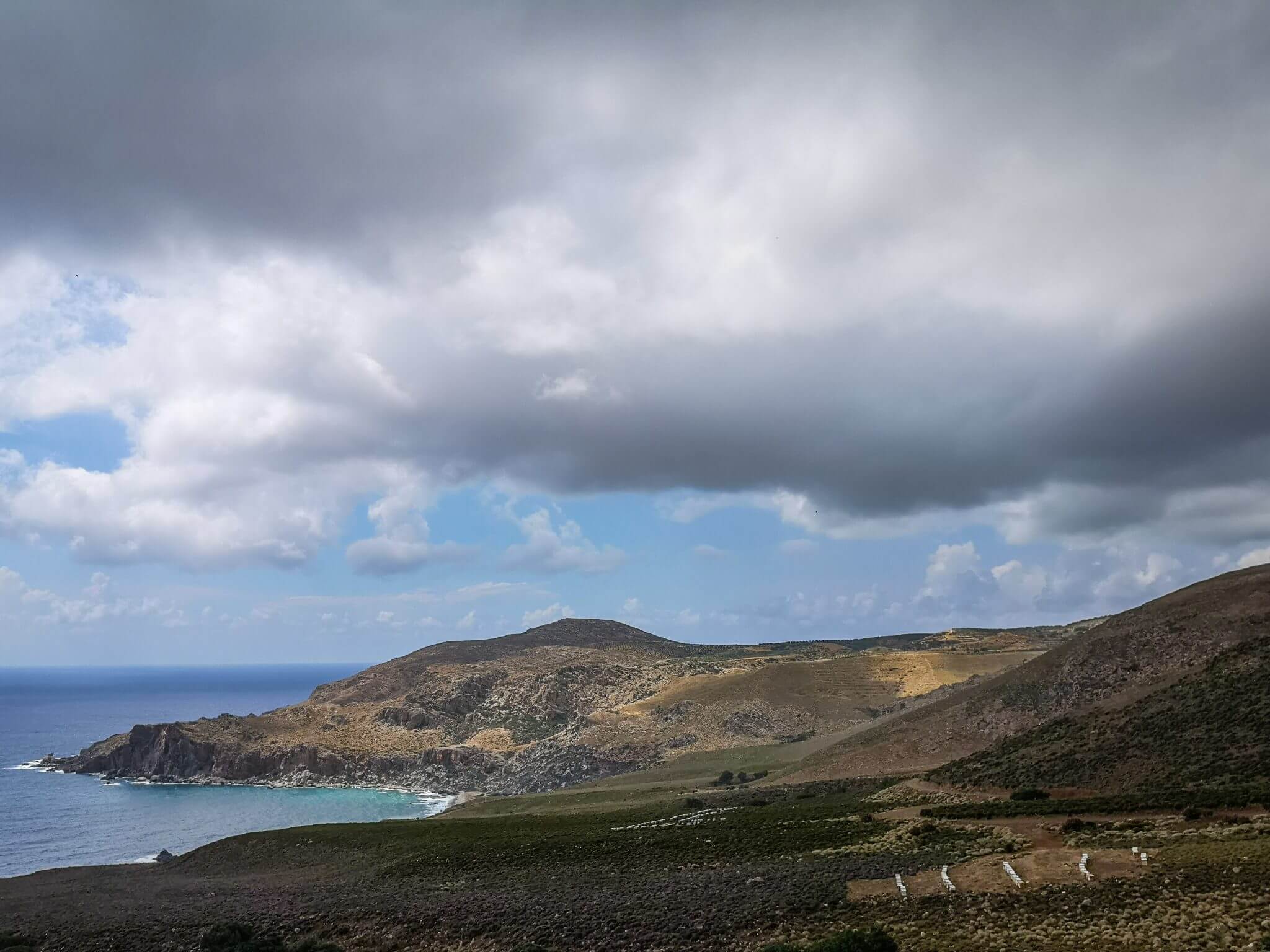 elafonisi beach coast road