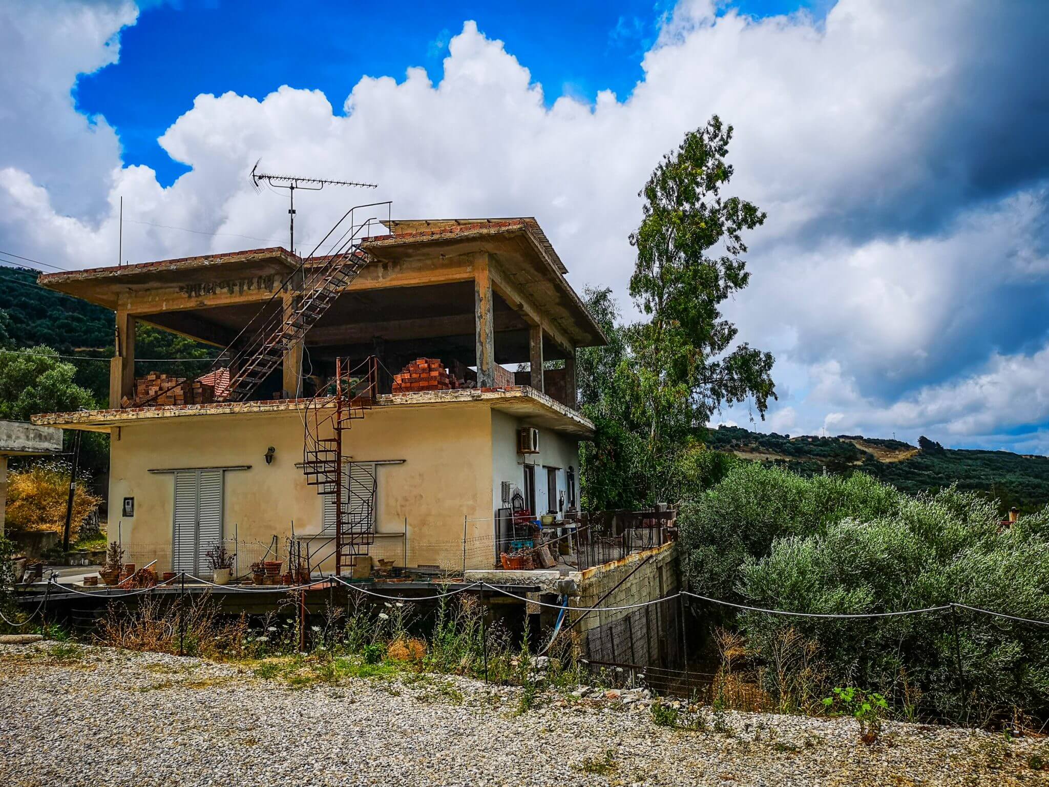 house near topolia gorge