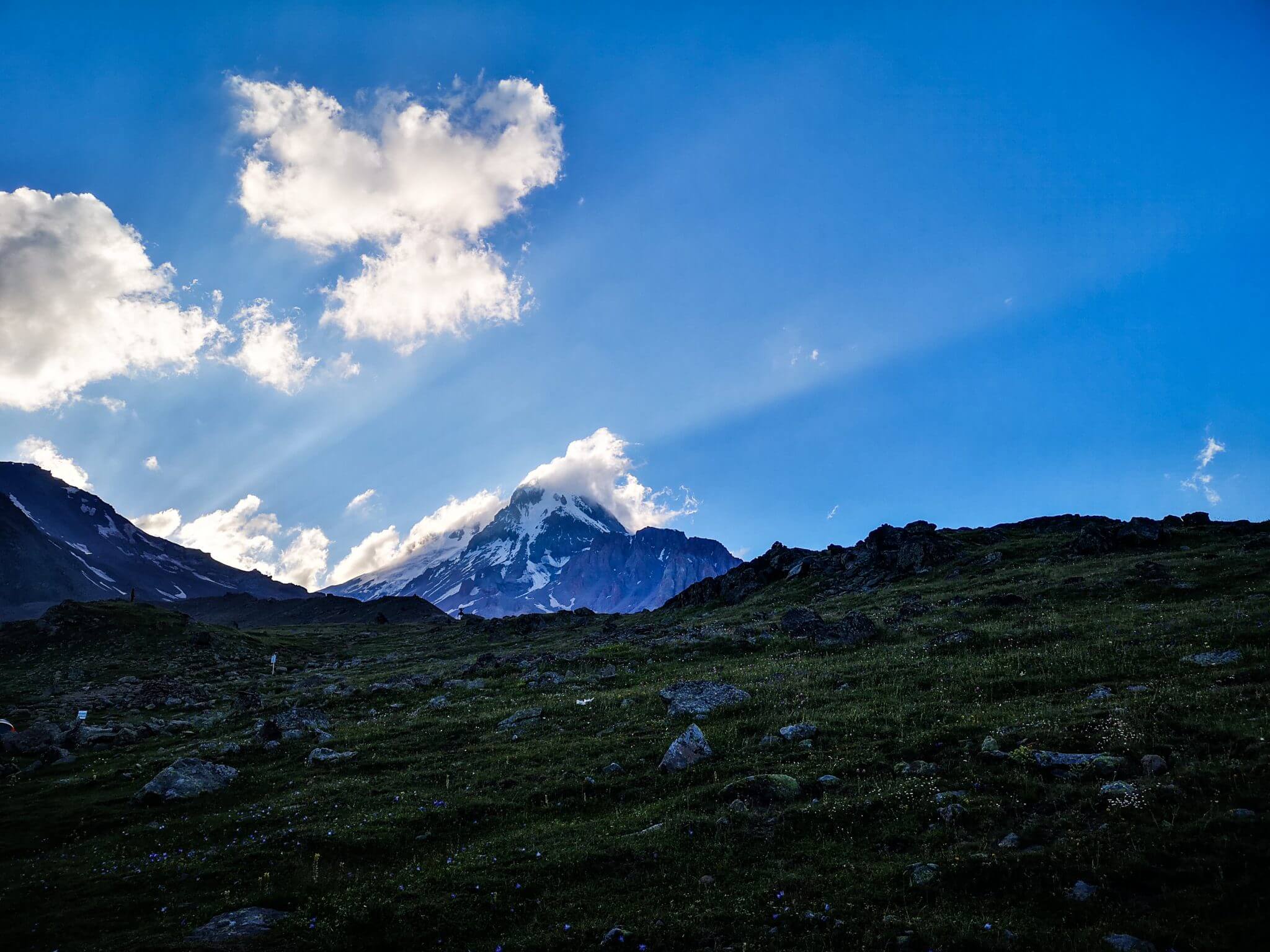 mount kazbek molten mount