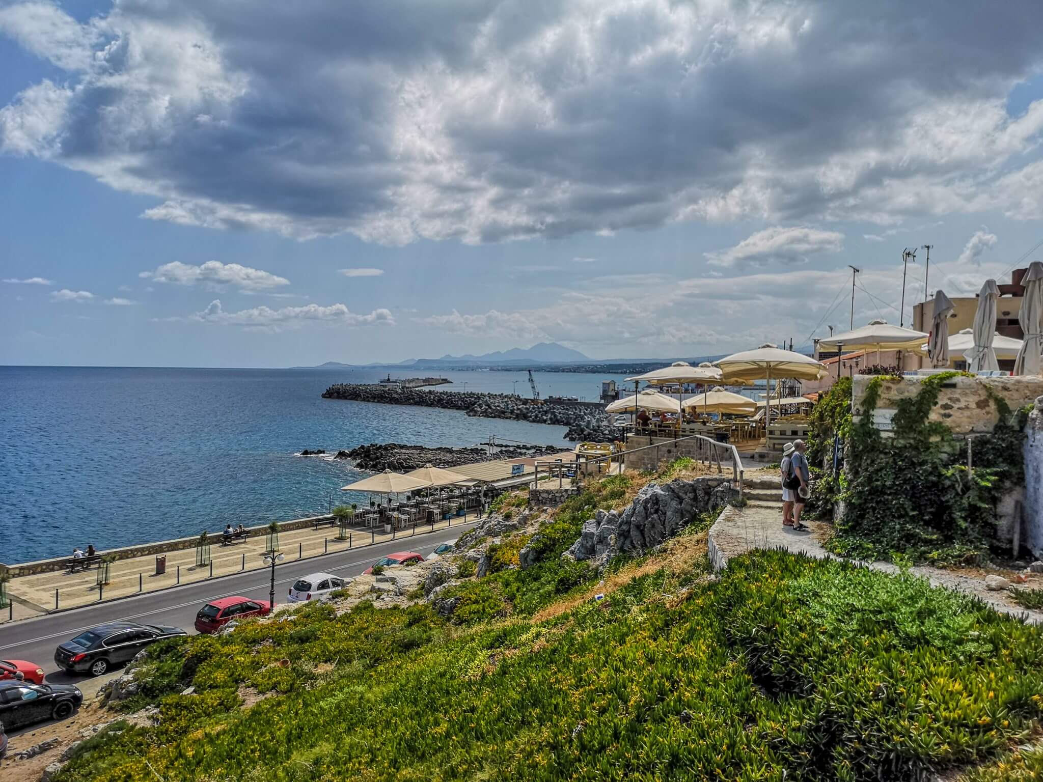 rethymno from fortress