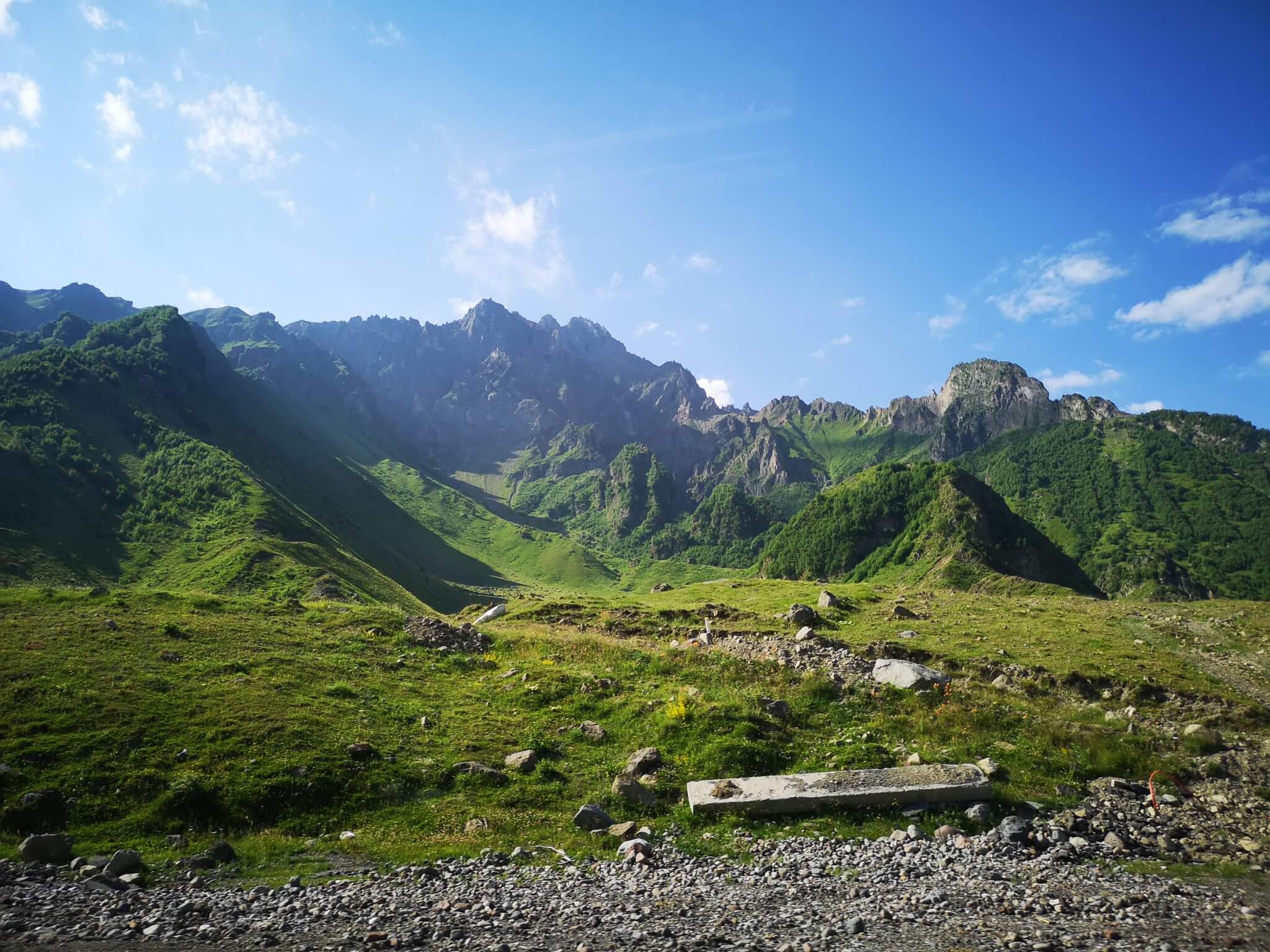 the great caucasus mountains