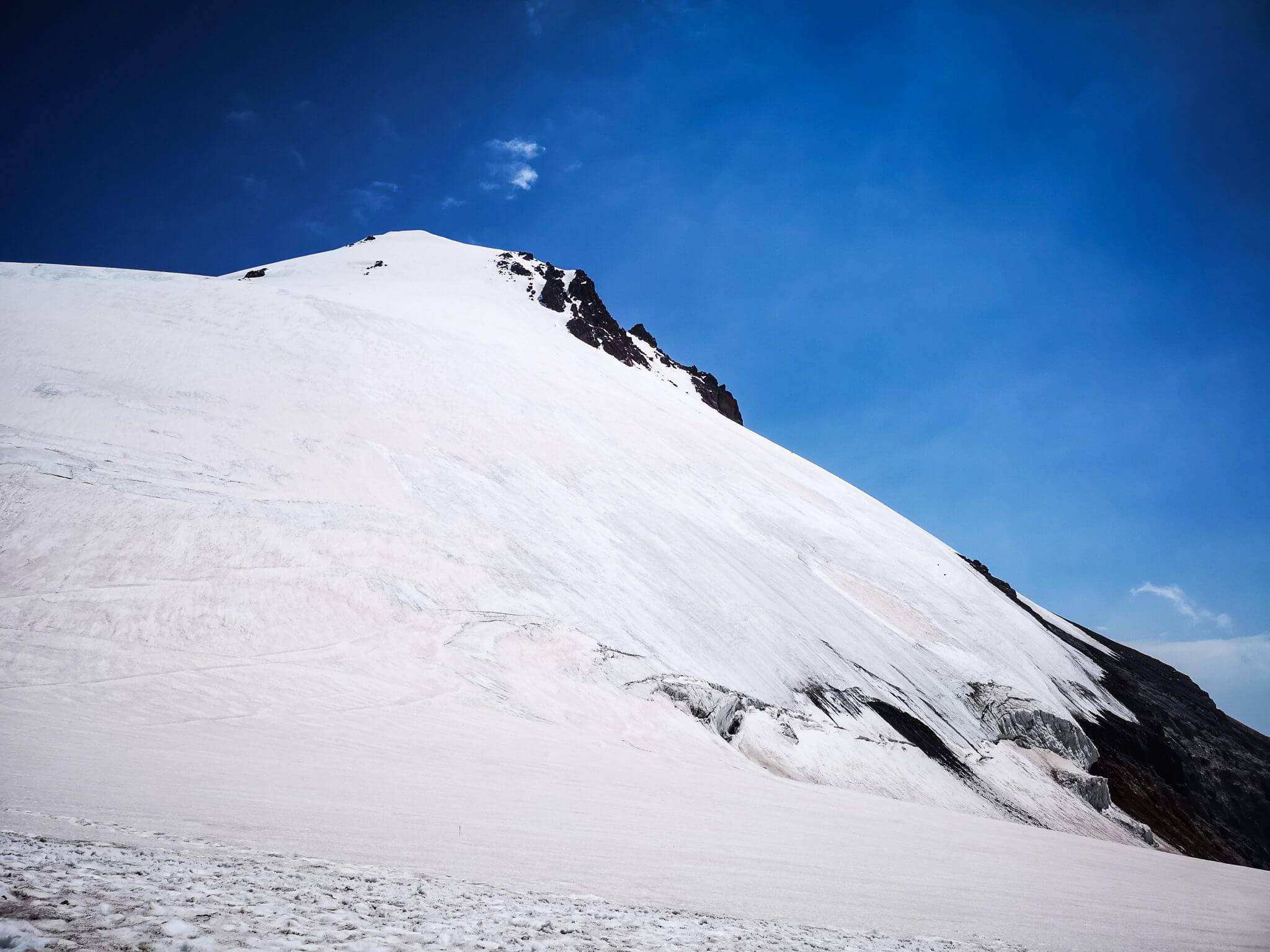 mount kazbek second peak
