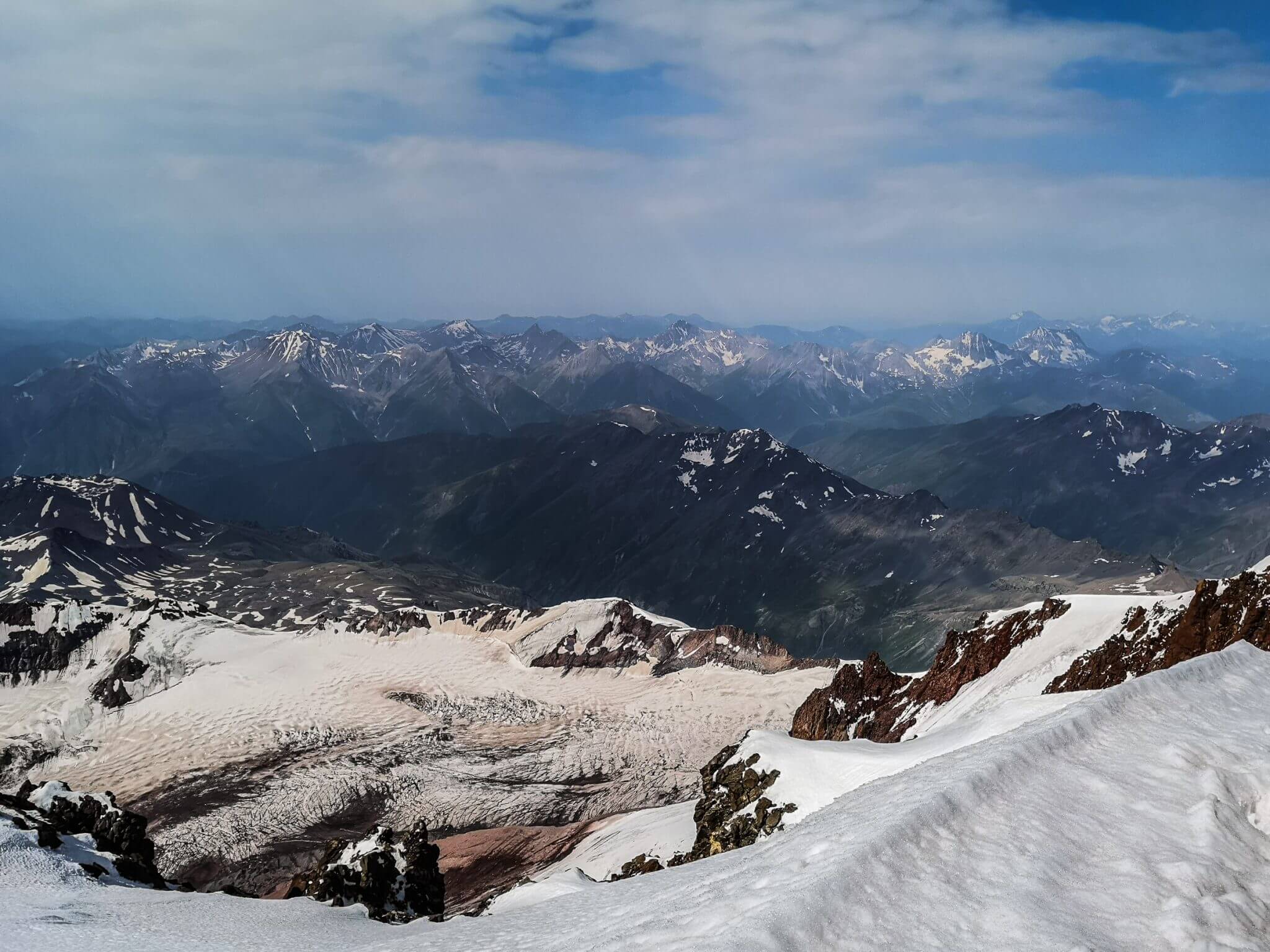 the great caucasus mountains