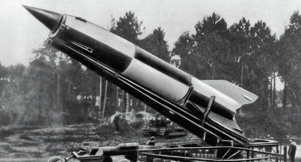 v-2 on mobile rocket launchers