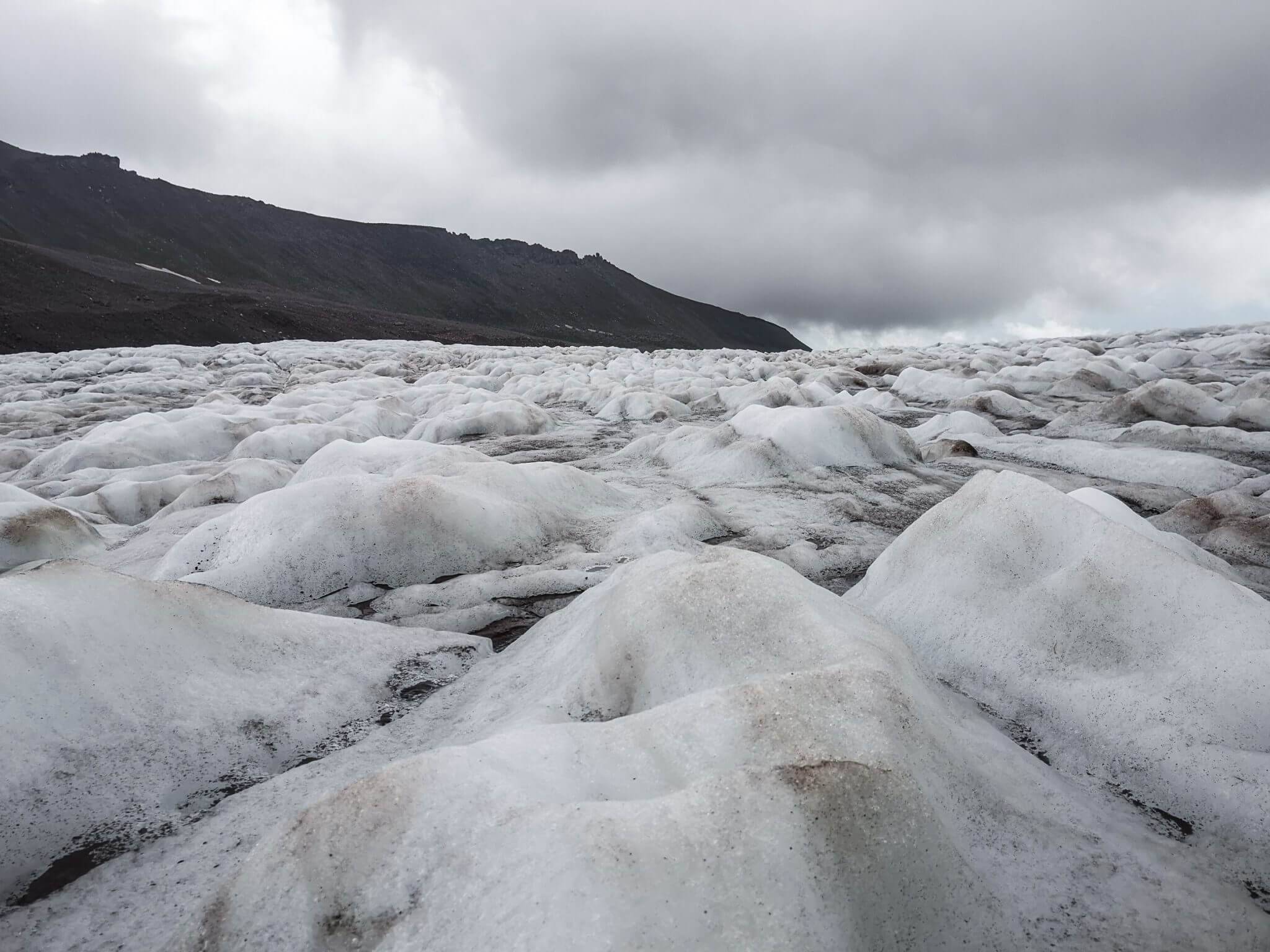 snow formation glacier