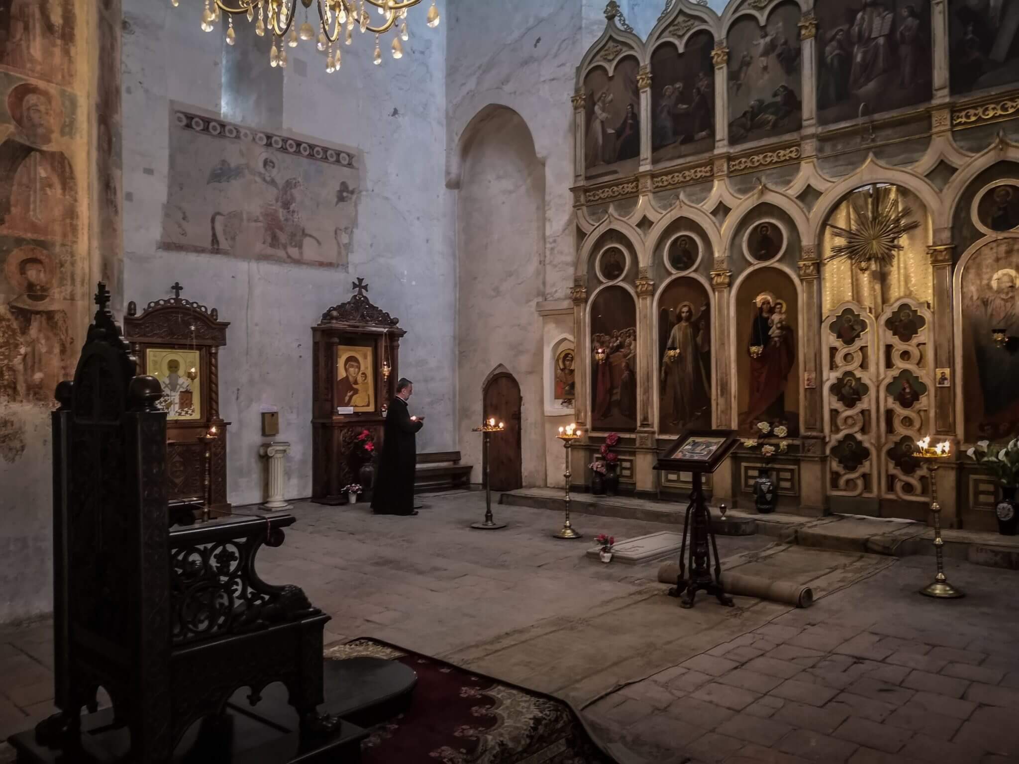 ananuri interior caucasus tbilisi georgia