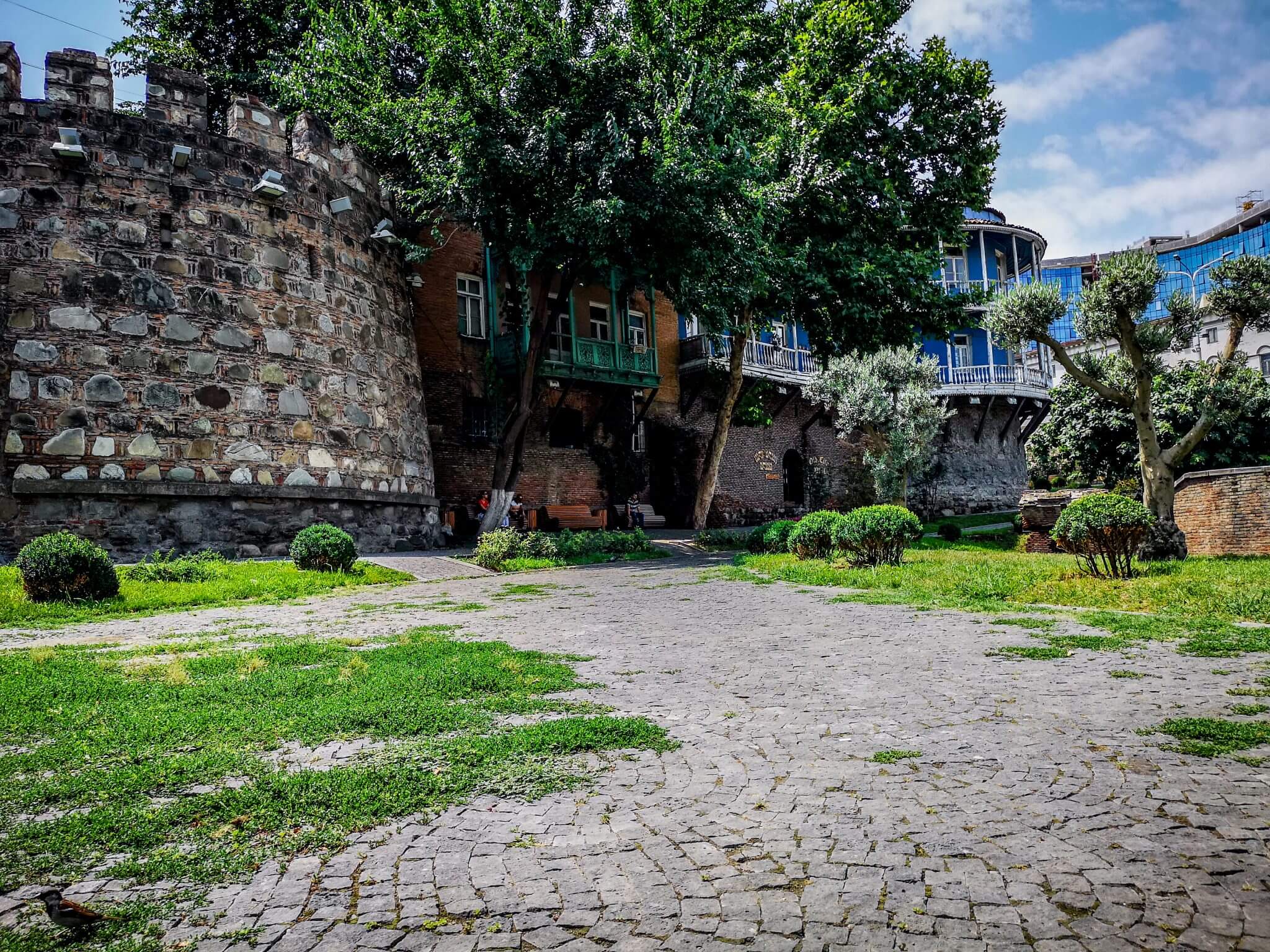 georgia capital tbilisi defensive wall