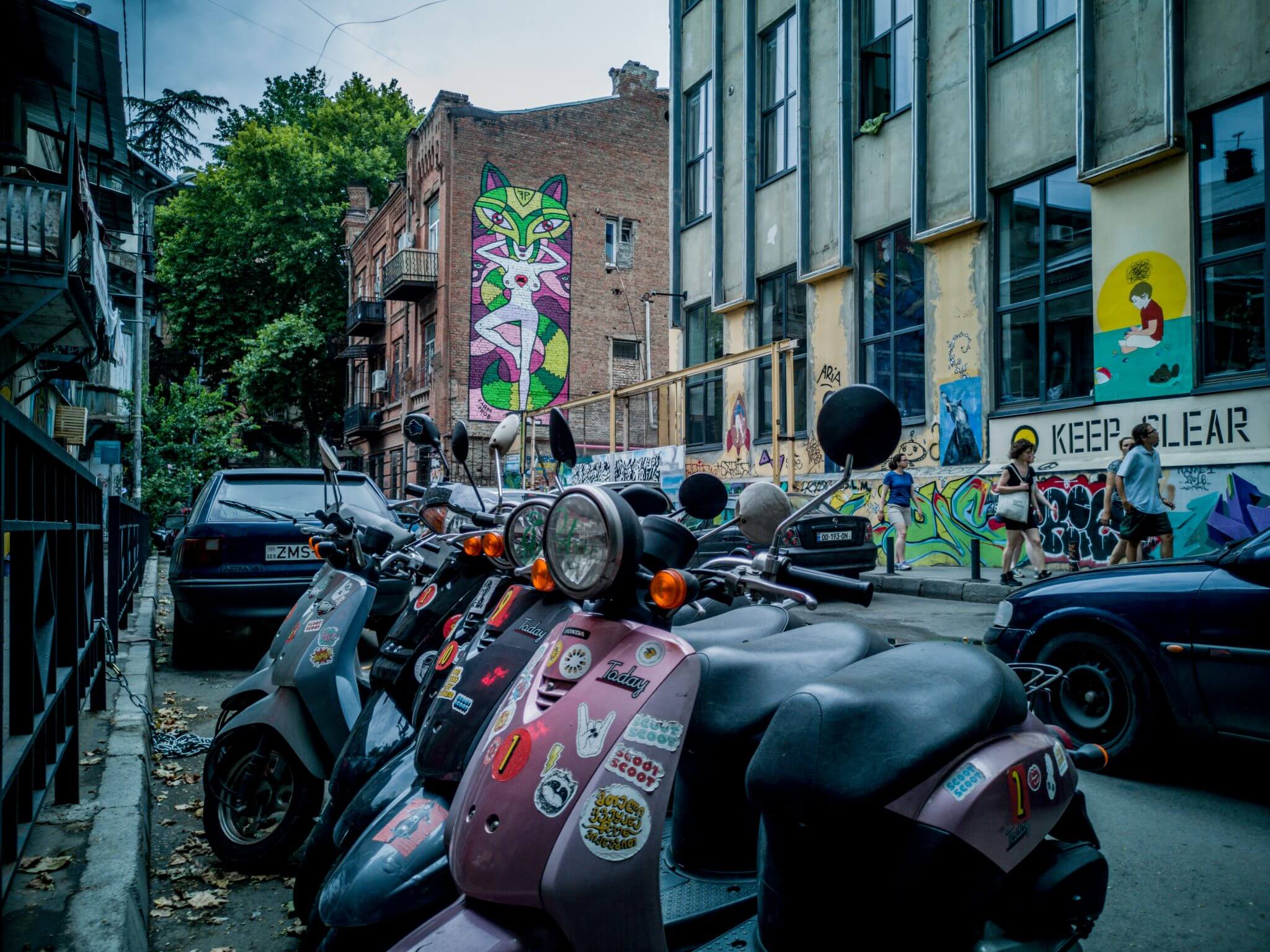 georgia capital tbilisi graffiti