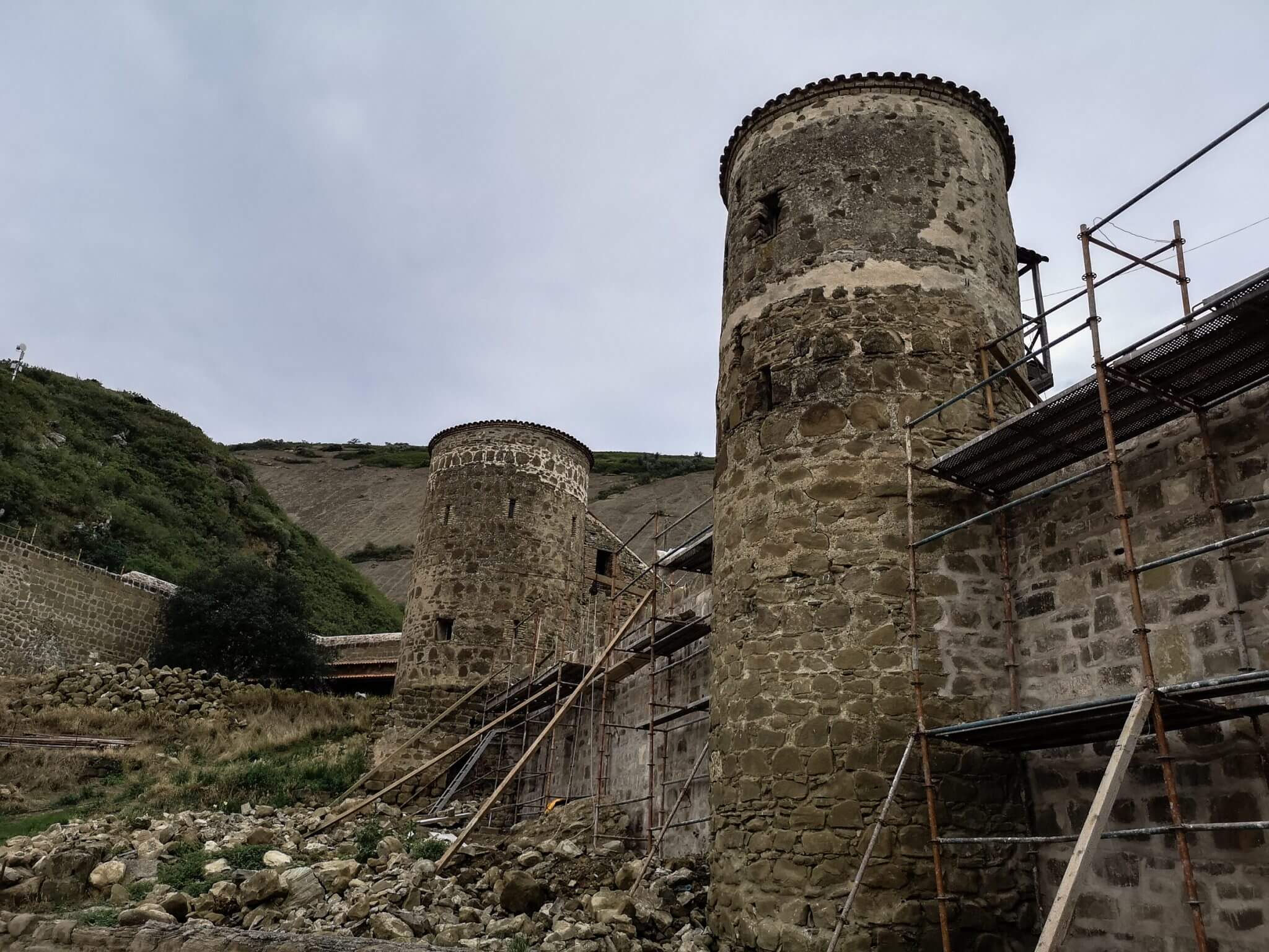 david gareja monastery reconstruction