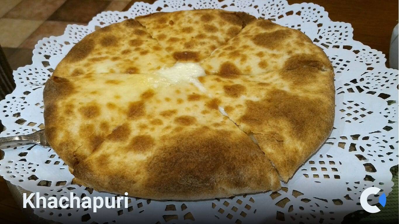 georgian food Khachapuri