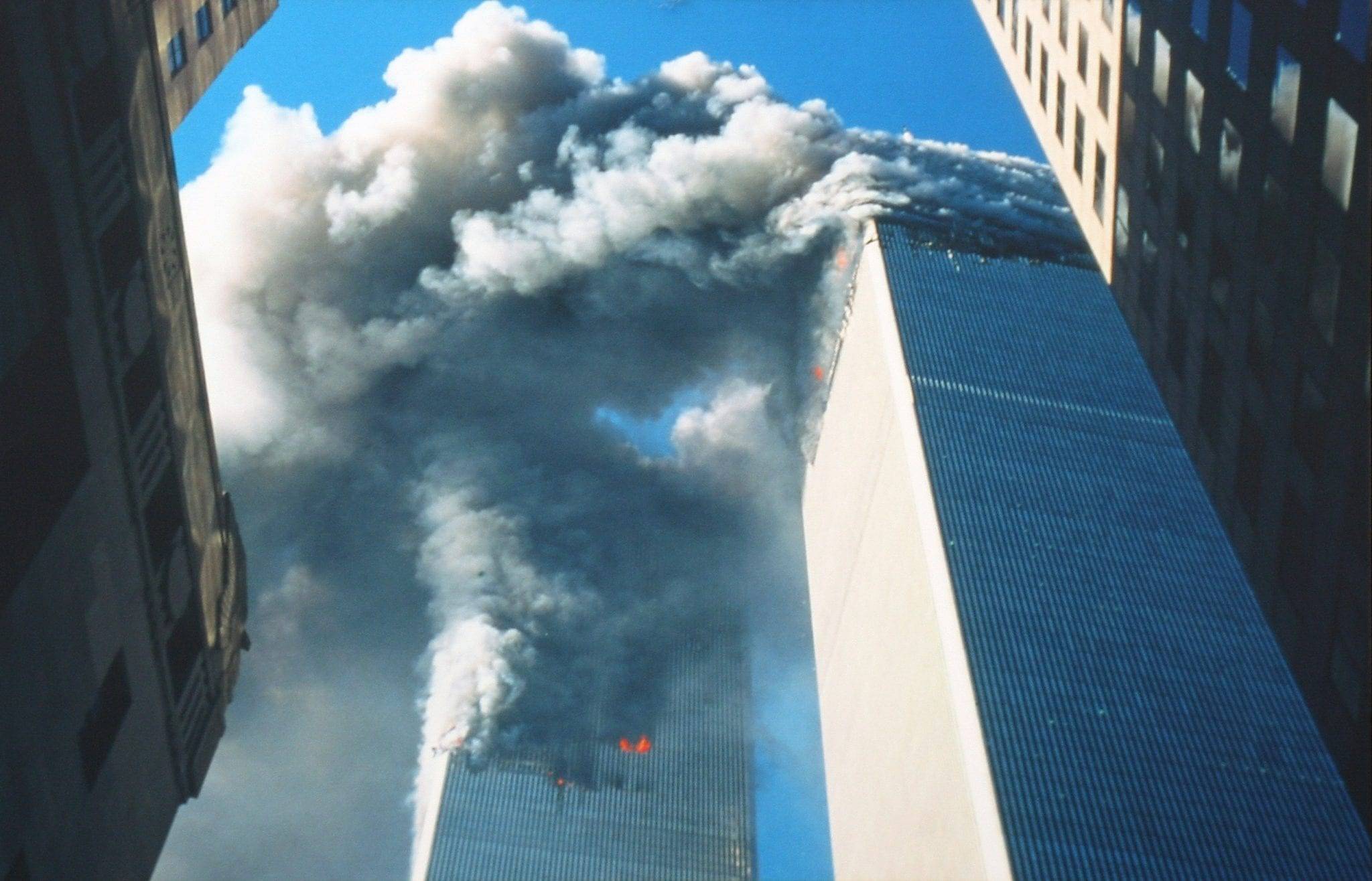 9-11 world trade towers before collapse