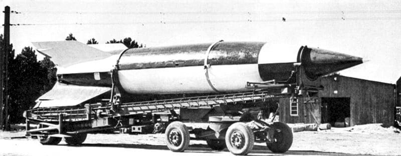 Rocket On Meillerwagen