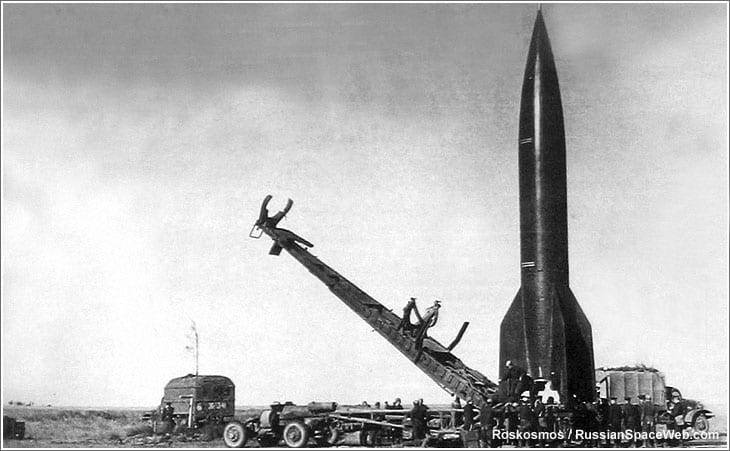 R-1 delivered to Kapustin Yar in the fall of 1948