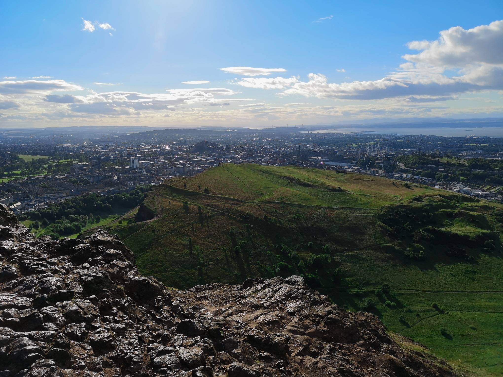 View from Arthurs Seat, Edinburgh