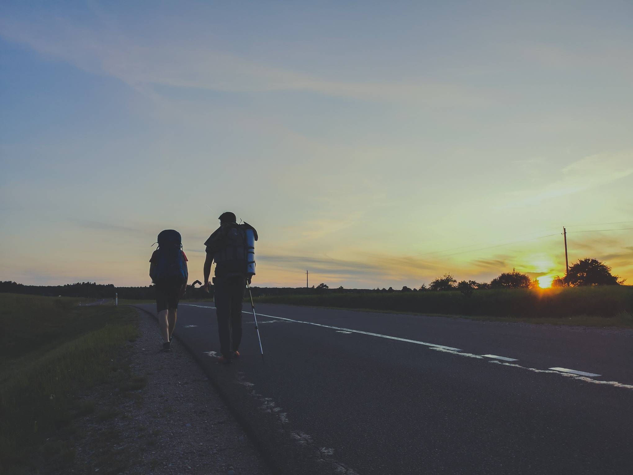 Trekking in Labanoras Regional Park, Lithuania
