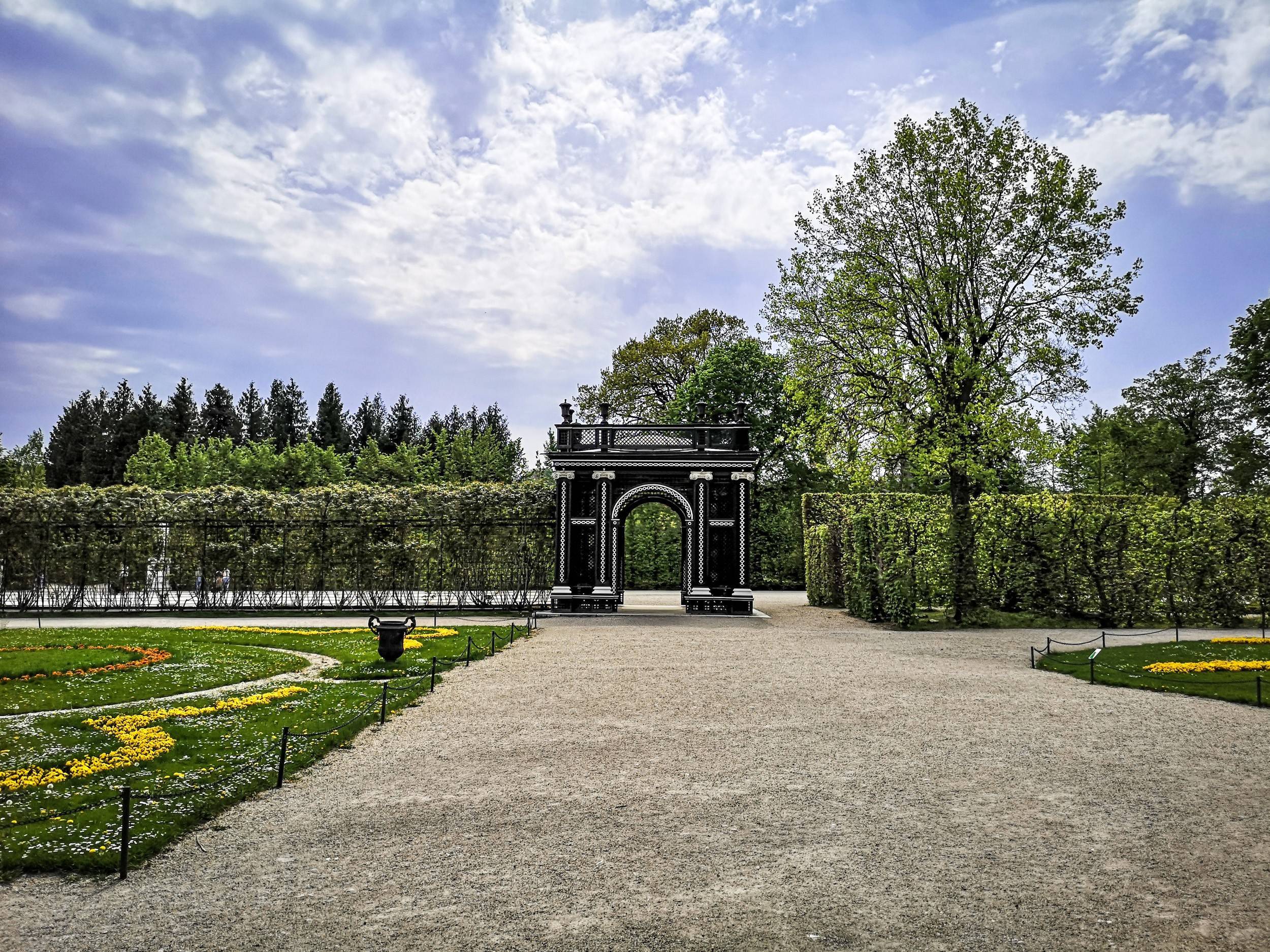 The beautiful Schönbrunn gardens, Vienna