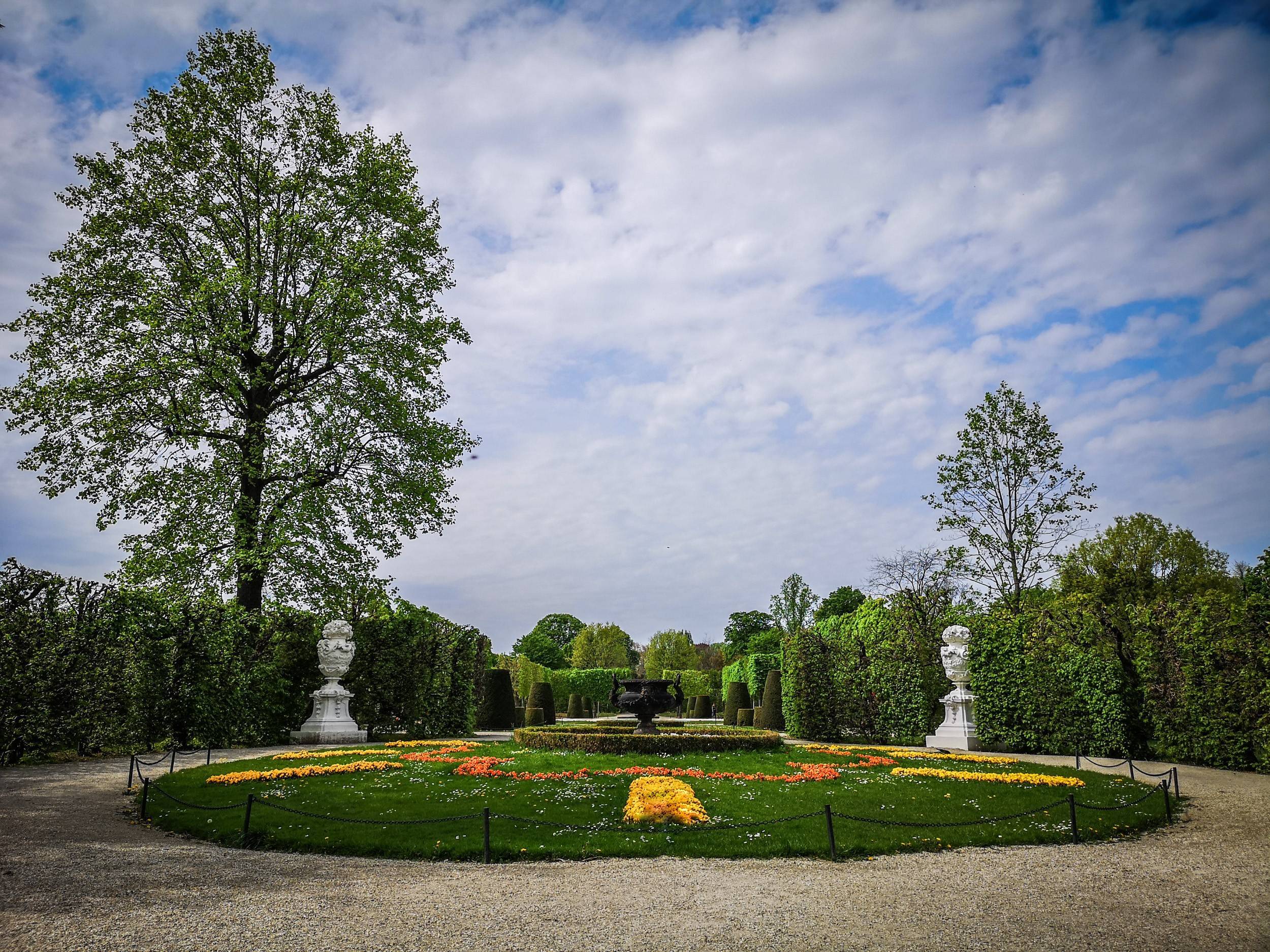 Schönbrunn Gardens in Vienna