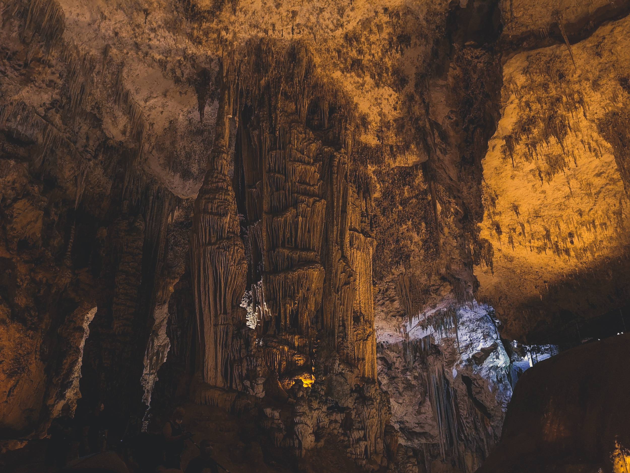 The biggest structure in Neptune's Grotto, Sardinia, Italy