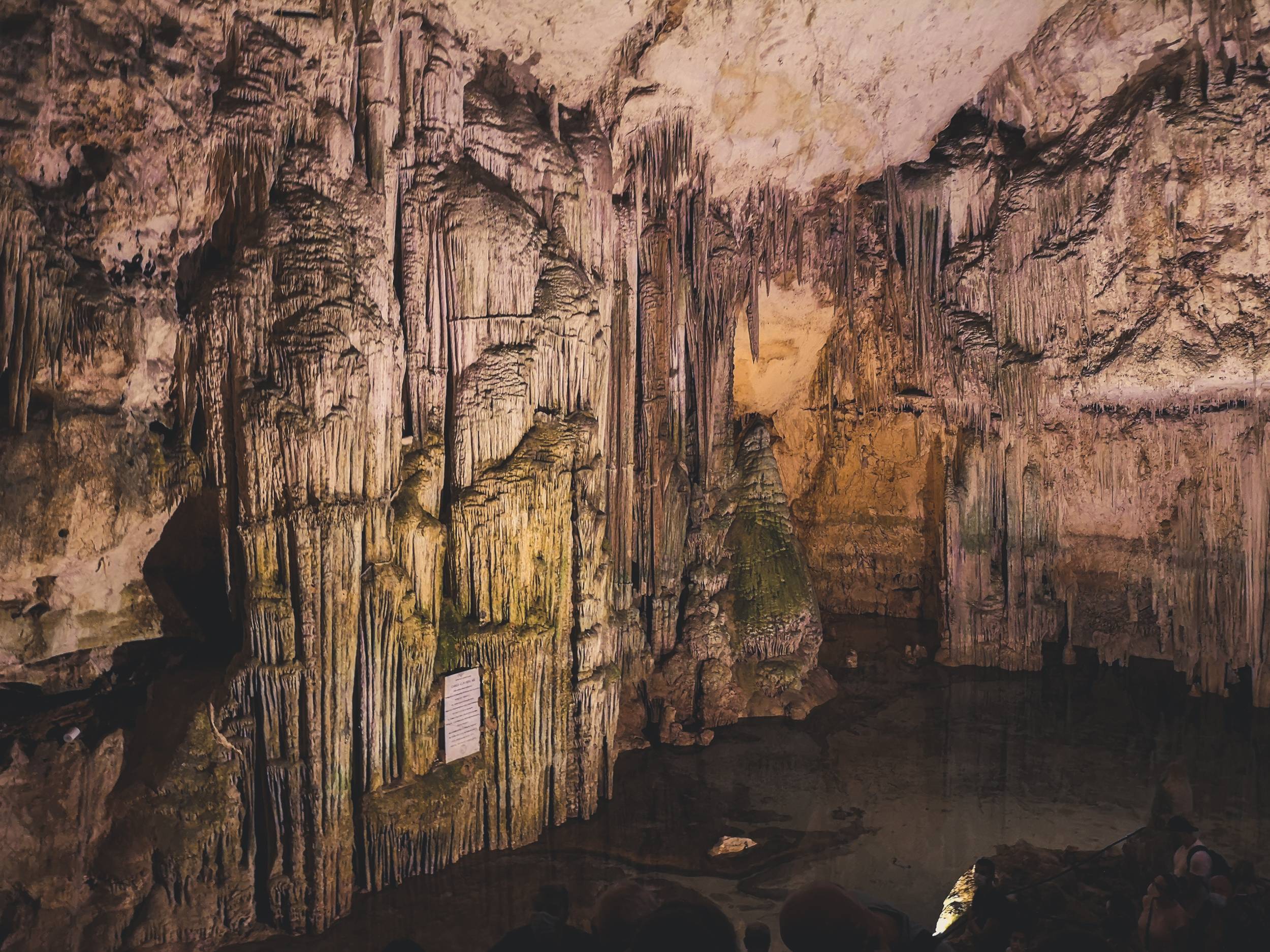 "Organs" & "Christmas Tree" in Neptune's Grotto, Sardinia, Italy