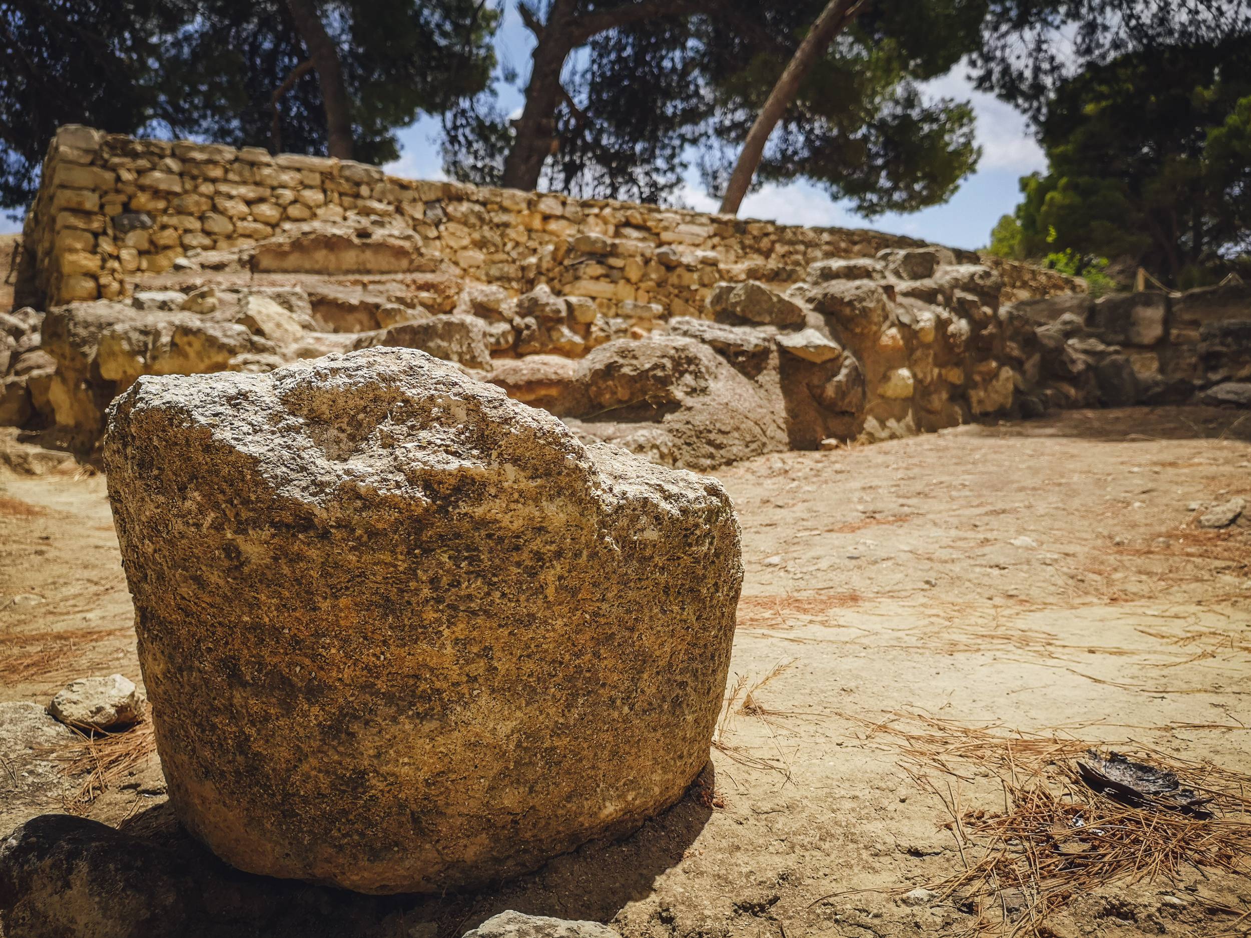 Ruins of Minoan Palace of Knossos, Crete