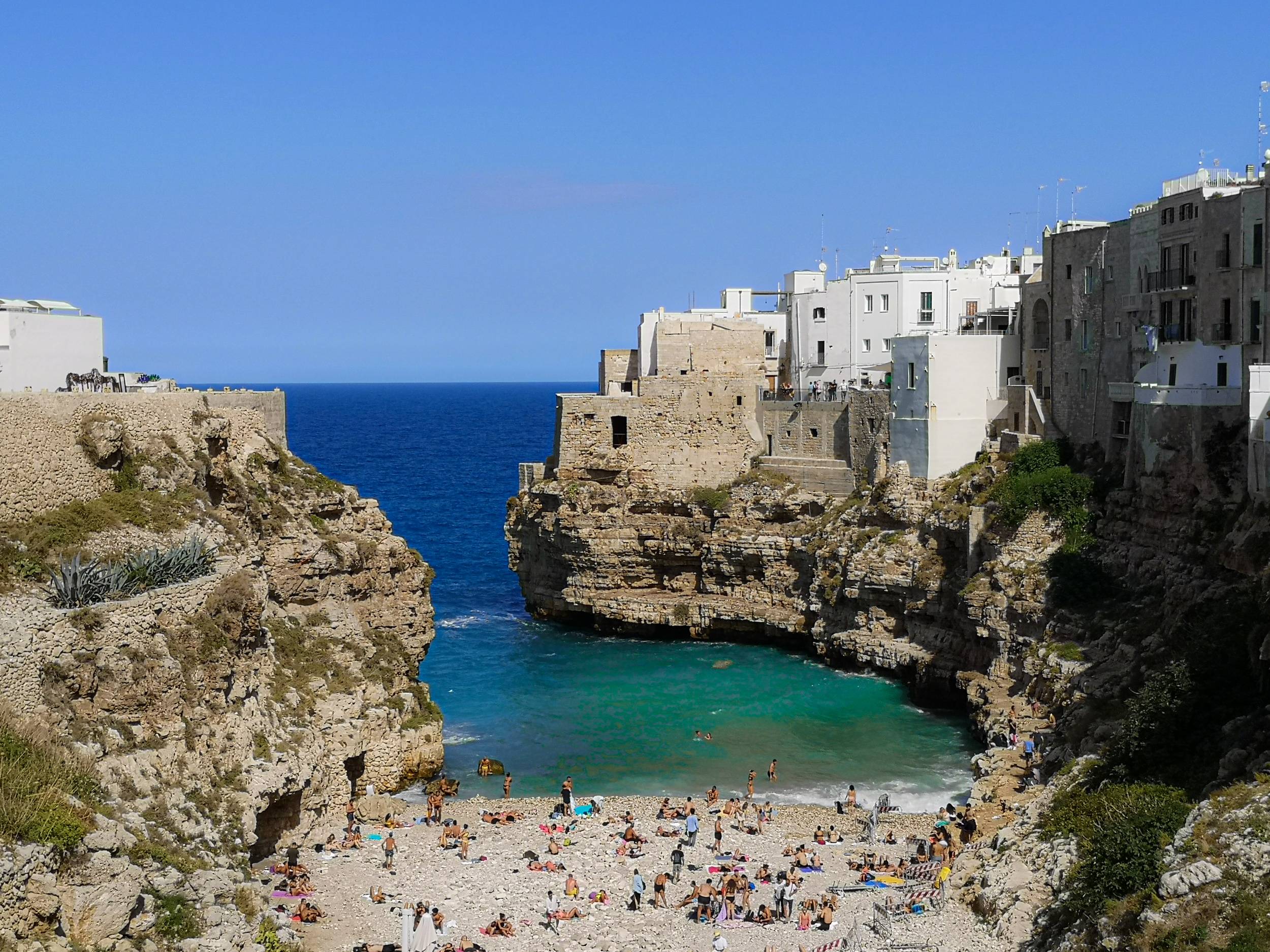Lama Monachile in Polignano a Mare, Puglia, Italy