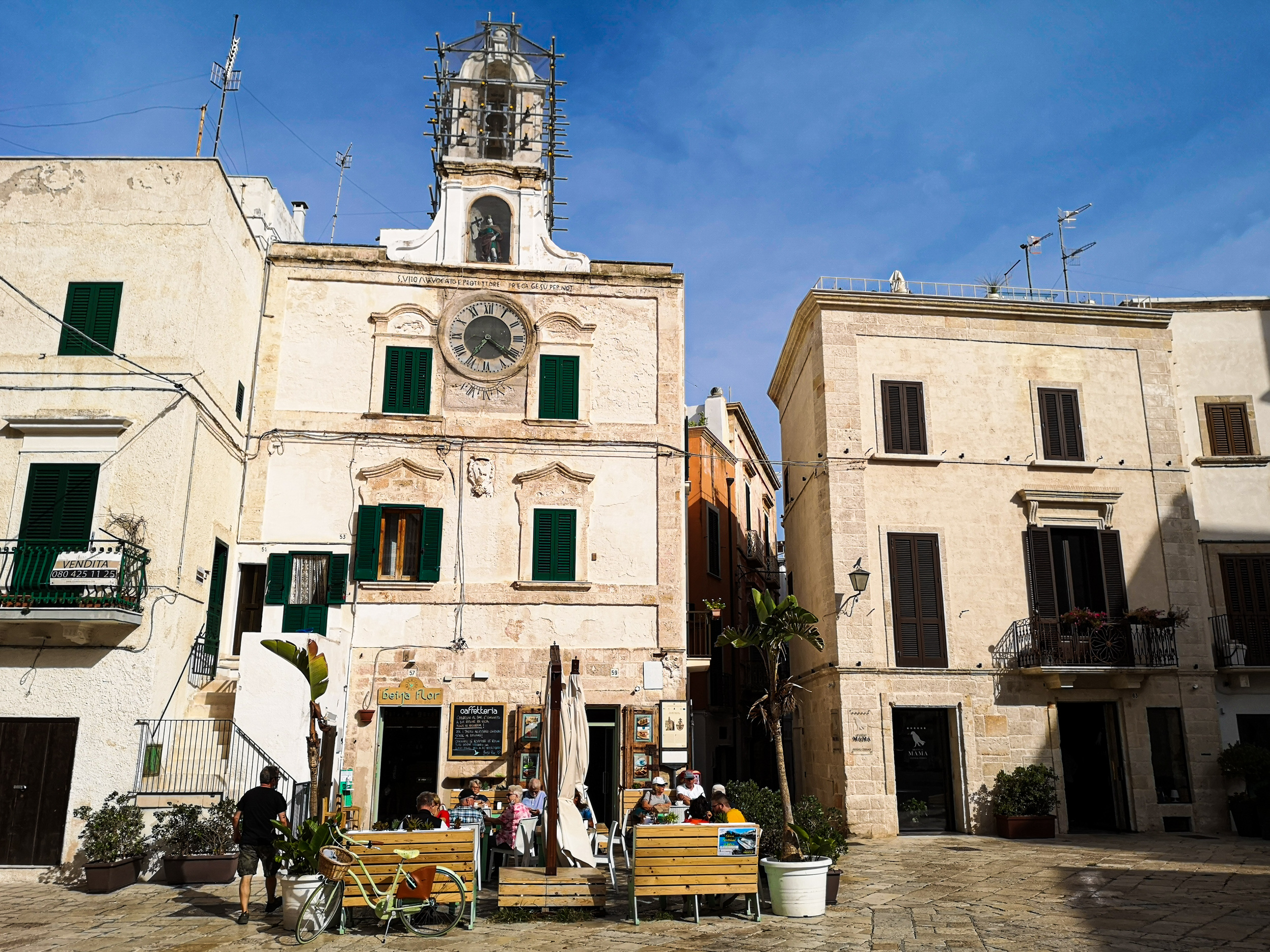 Palazzo dell'Orologio in Polignano a Mare, Italy