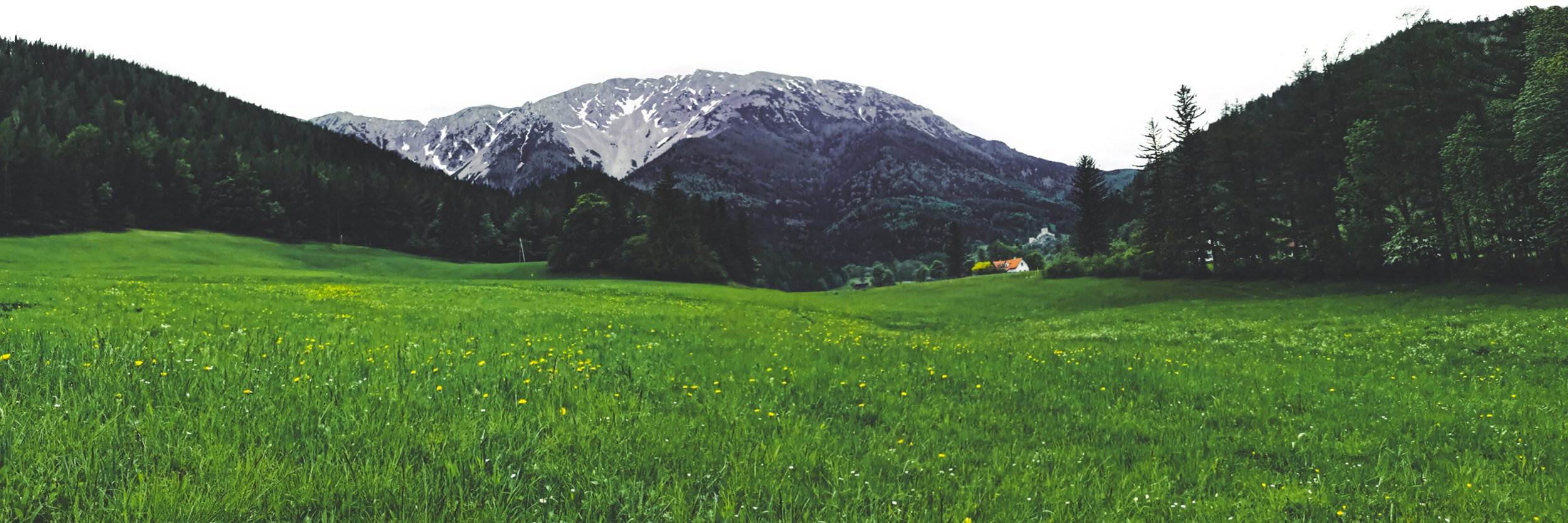 Puchberg am Schneeberg valley in Lower Austria