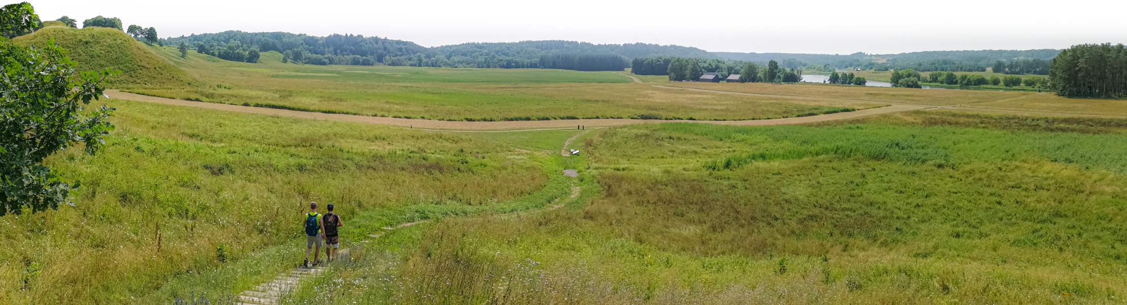 Hiking in Pajauta Valley, Kernavė