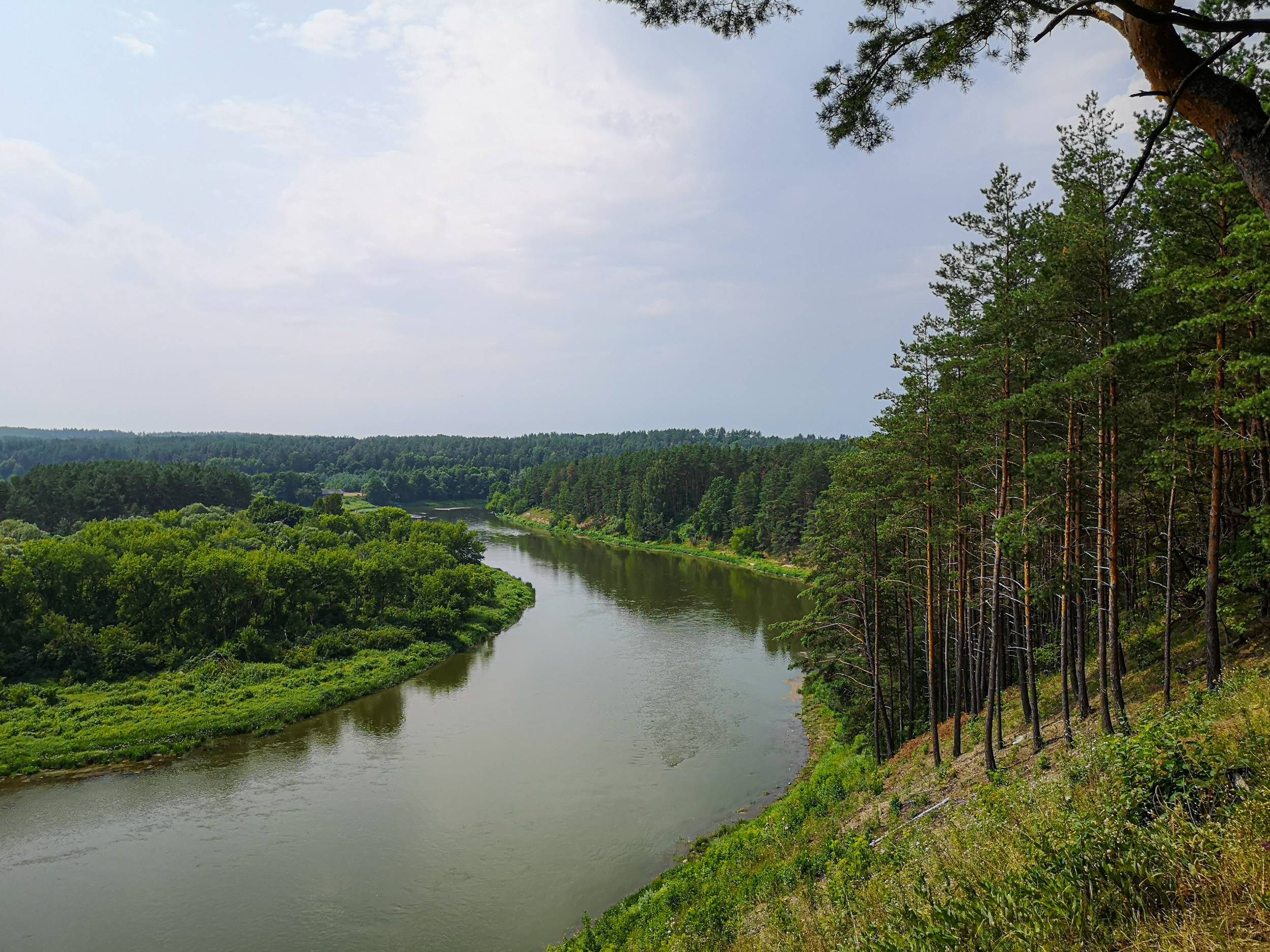 View from White Mountain, Kernavė