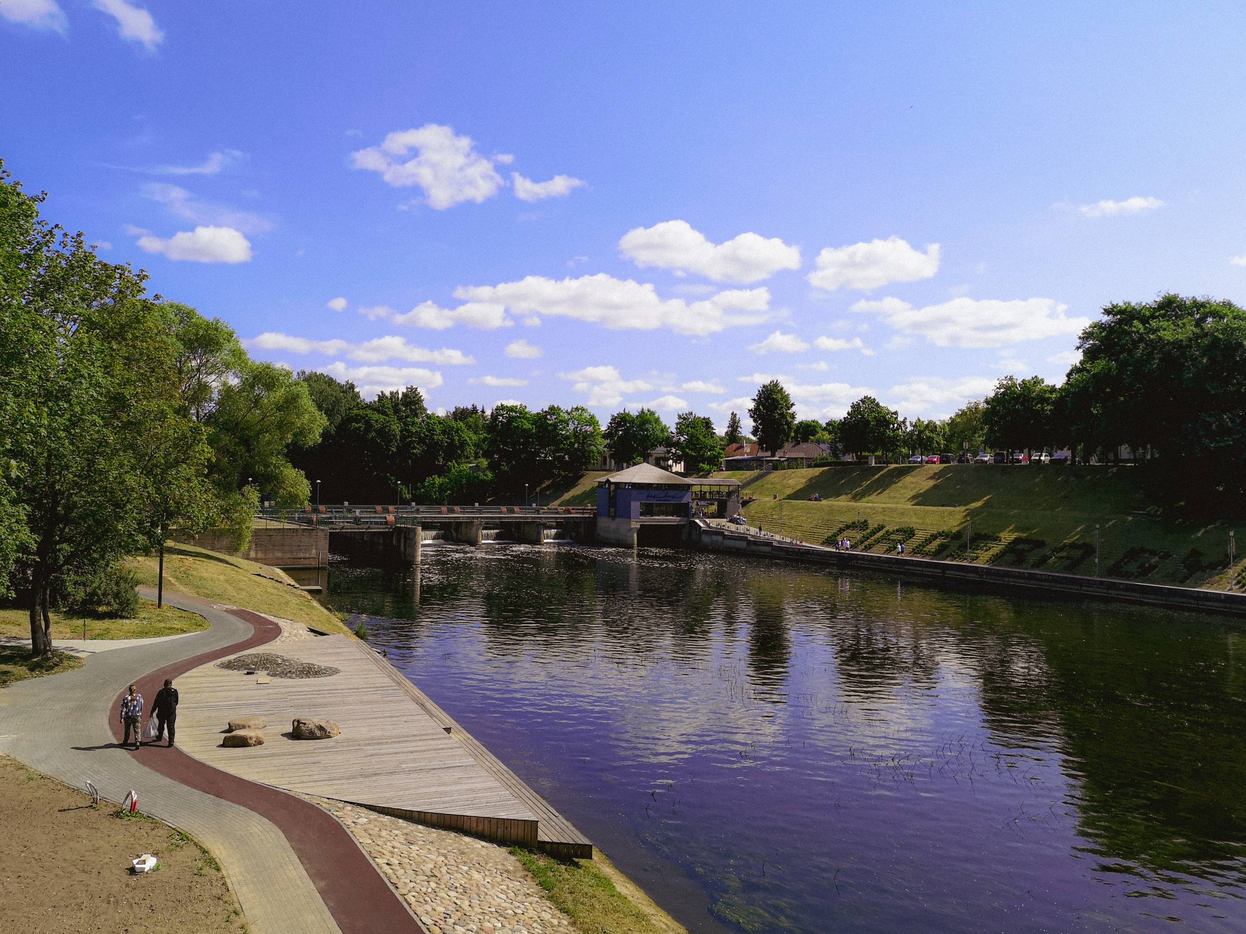 River Šventoji in Anykščiai, Lithuania