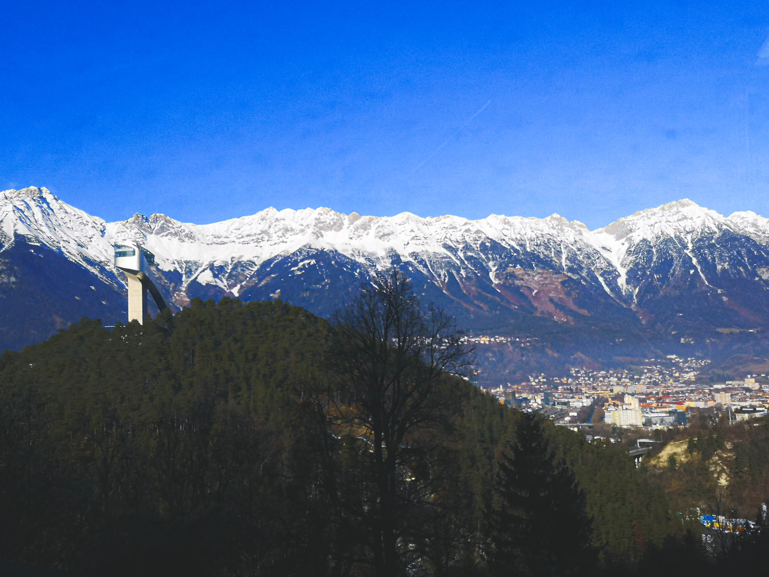 Olympic Bergel Ski jump in Innsbruck, AUstria