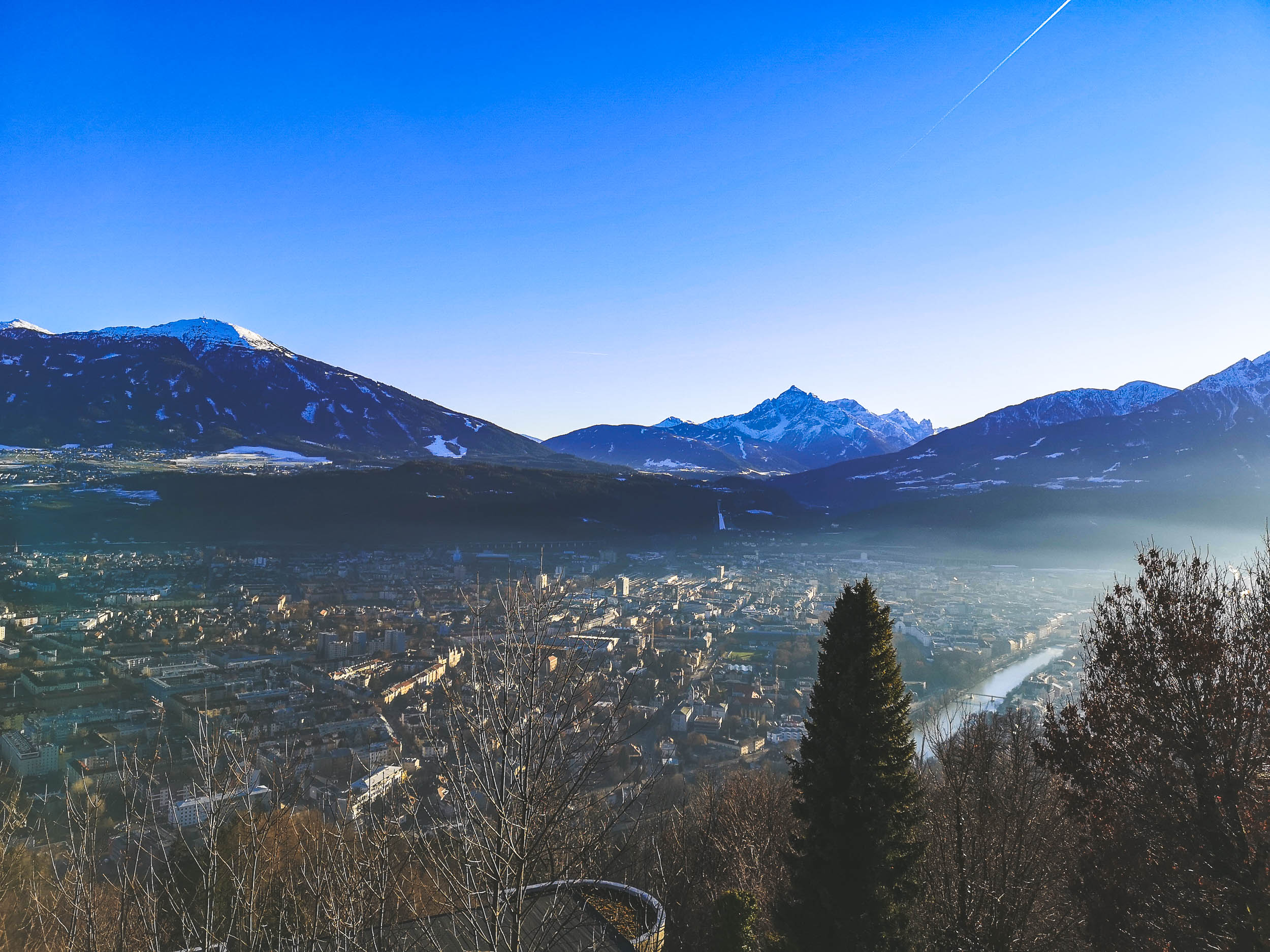Innsbruck from Hungerbruck, Austria