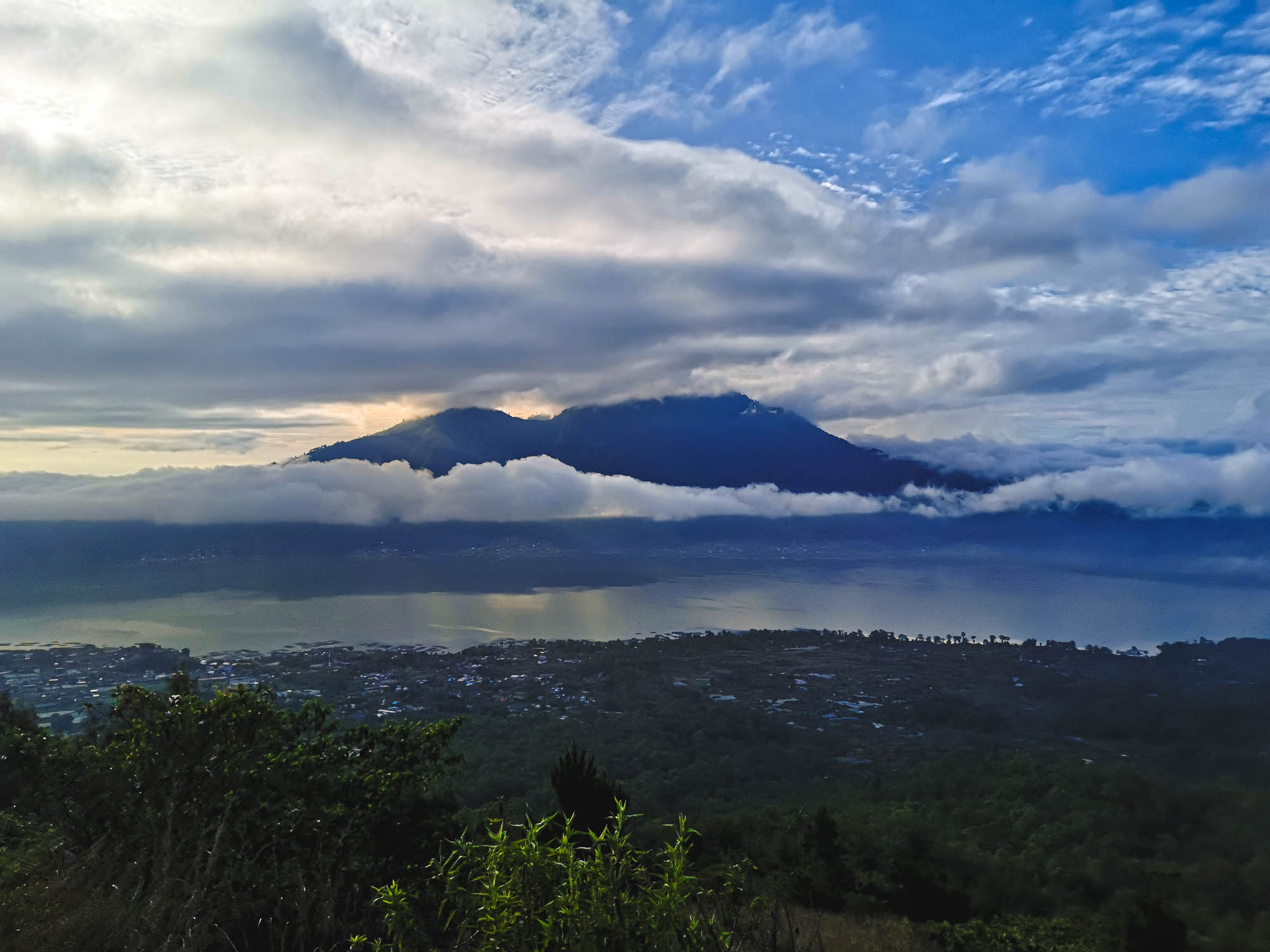 Mount Abang by Lake Batur, Bali