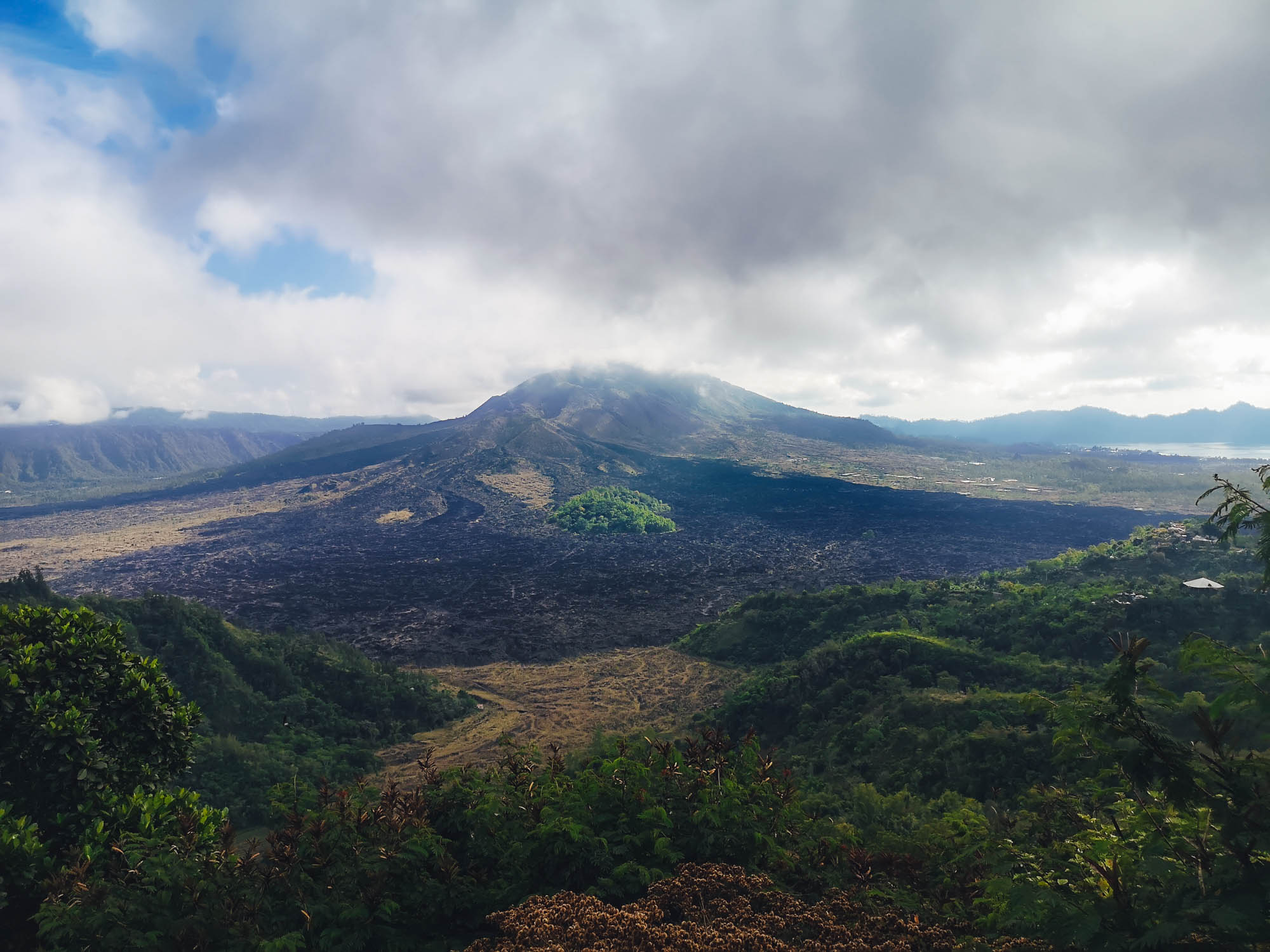 Mount Batur volcano in Bali