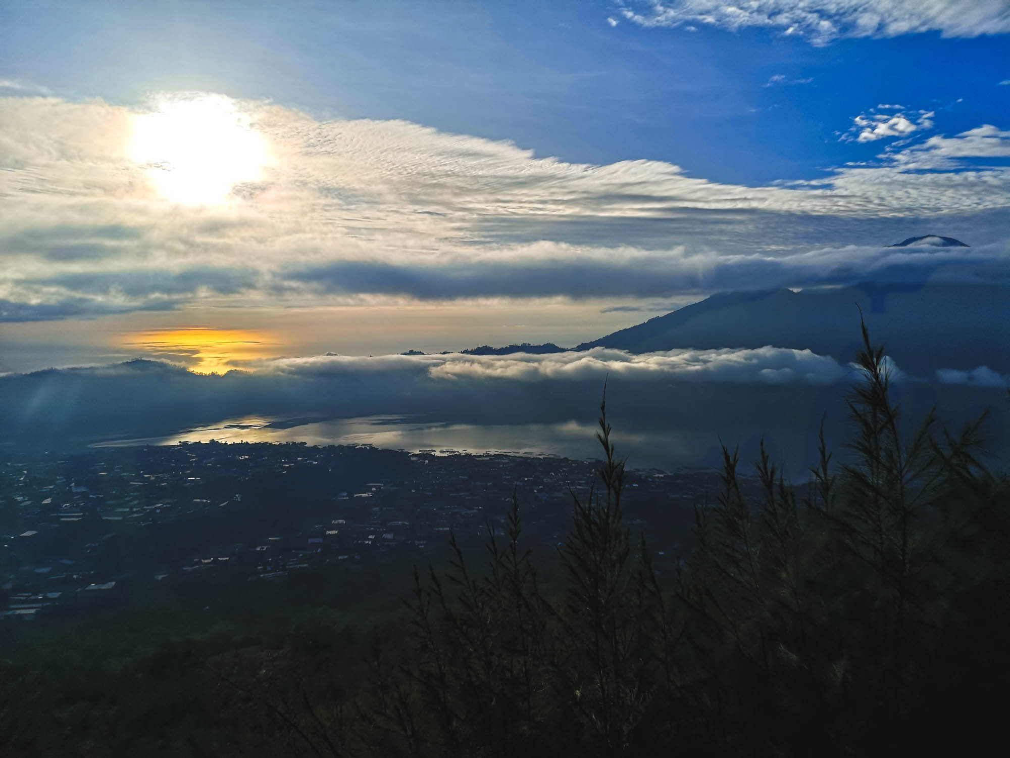 Sunrise from Mount Batur, Bali