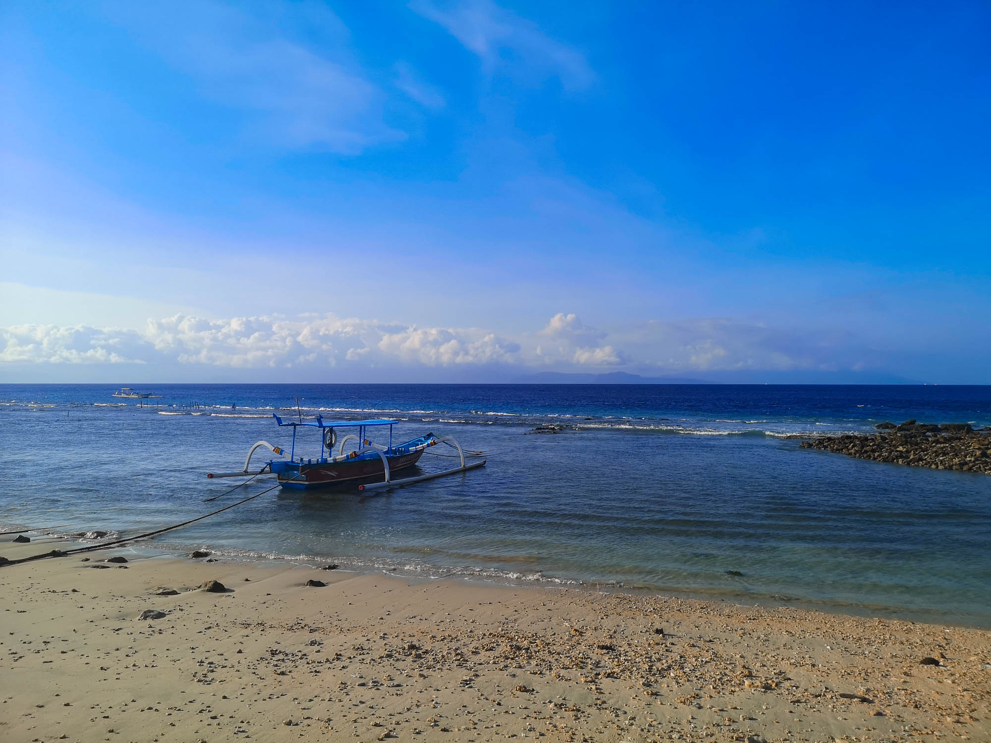 A beach in Nusa Penida, Bali