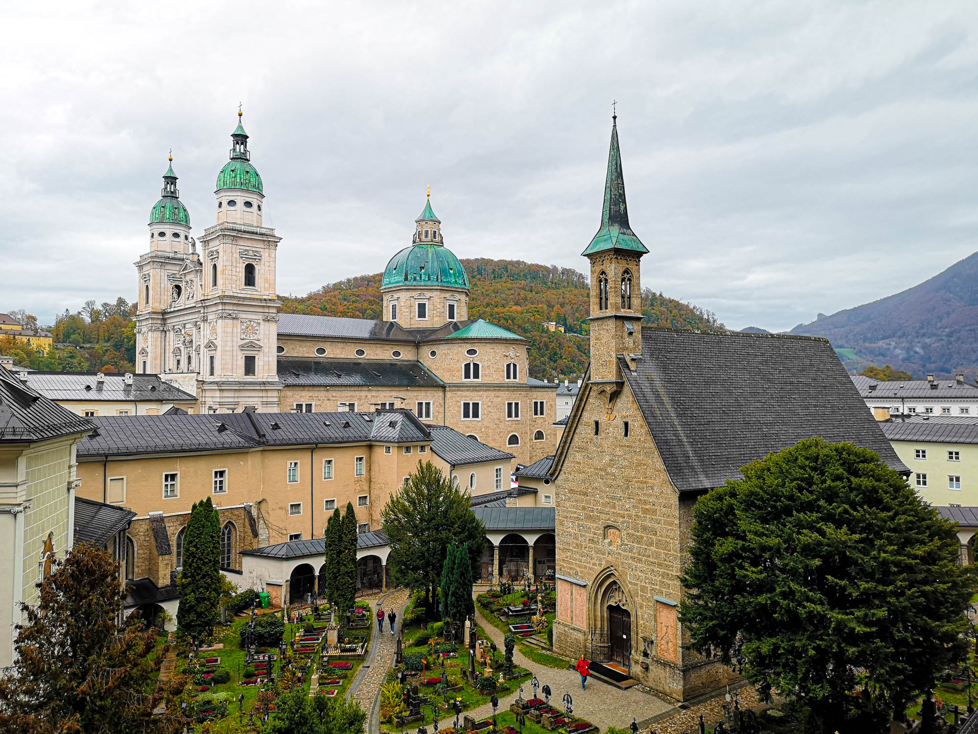 St Peter cemetary in Salzburg, Austria