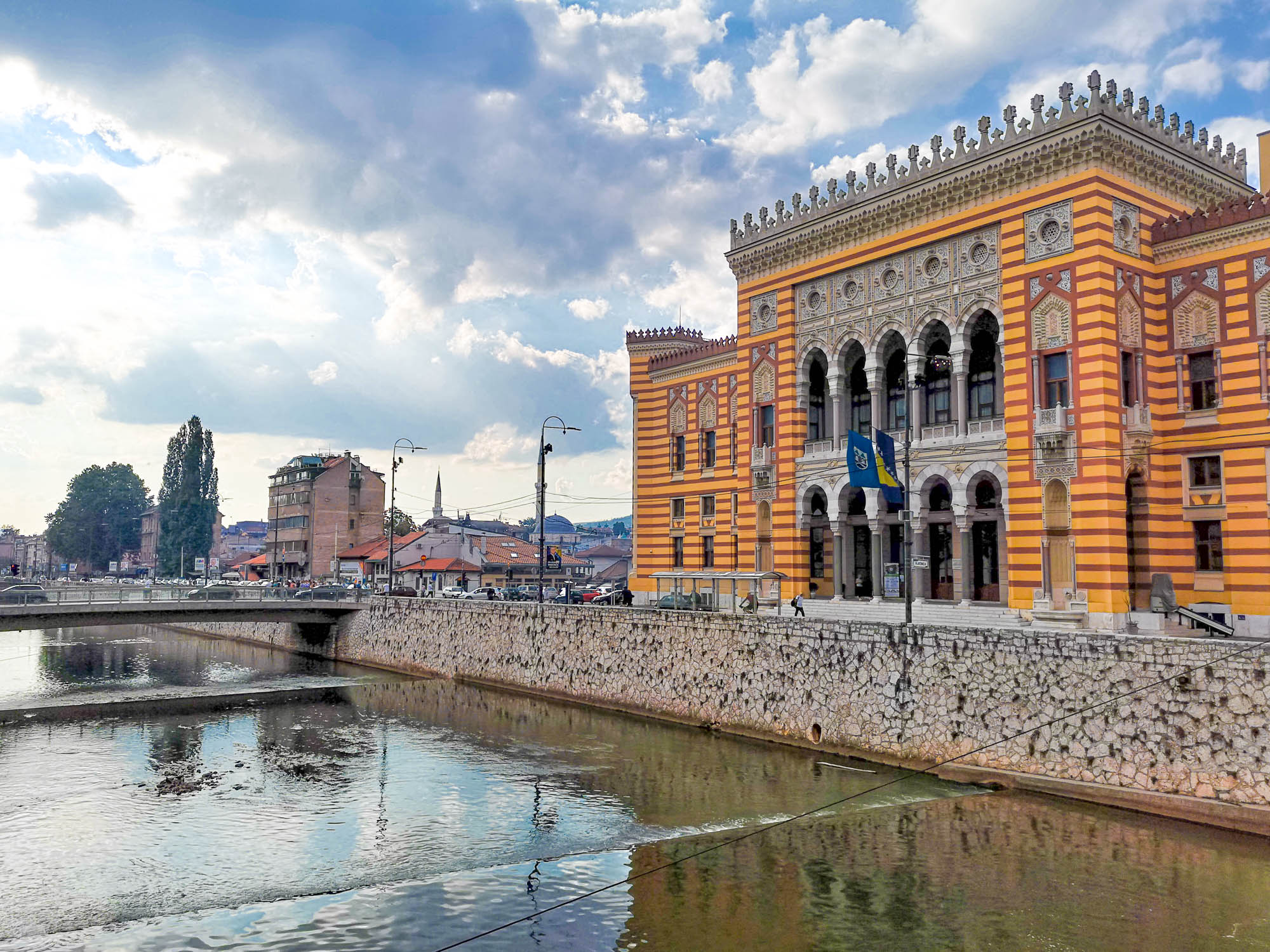 The Sarajevo City Hall (Vijecnica), Bosnia & Herzegovina