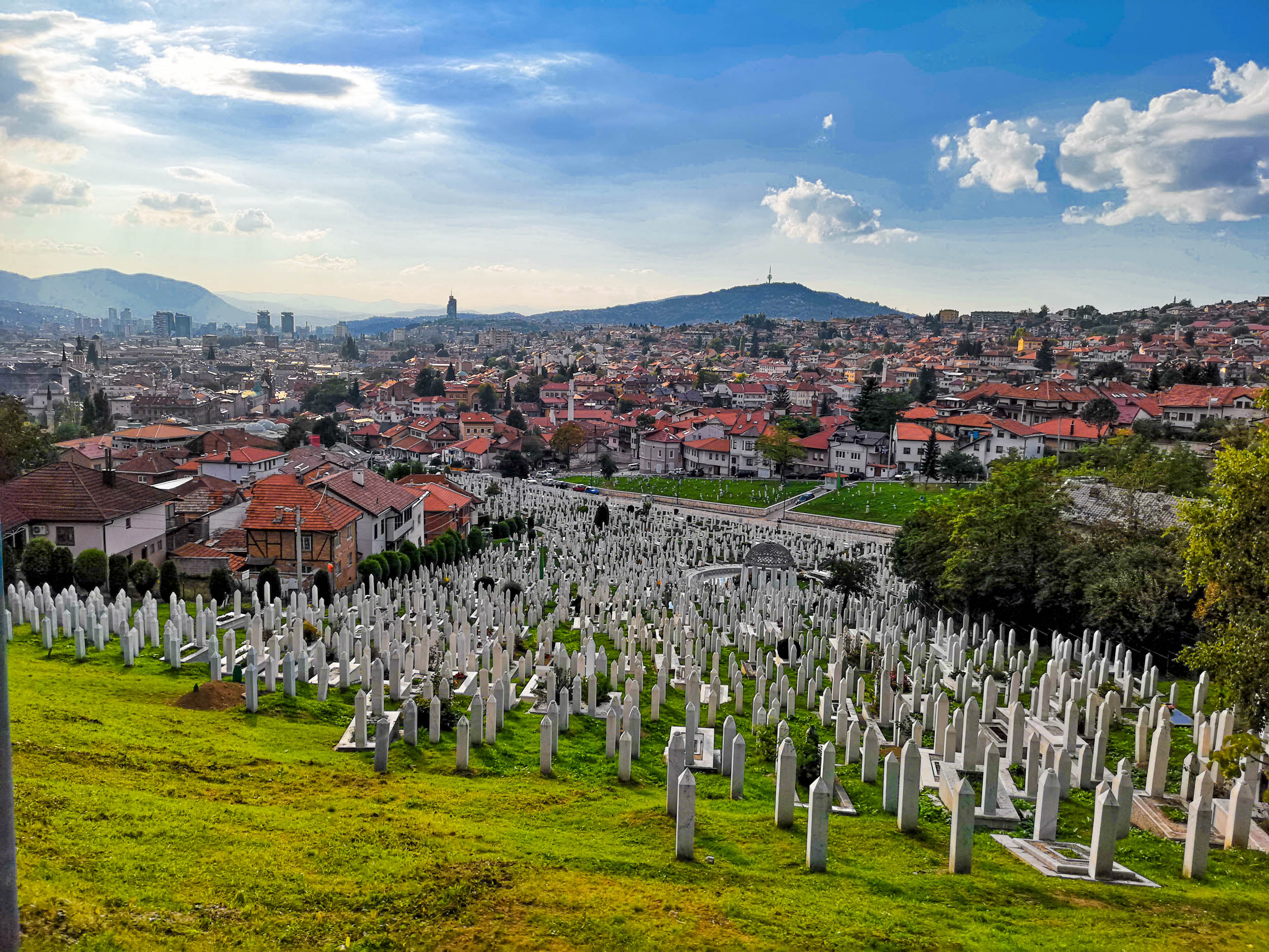 Cemetary in Sarajevo, Bosnia & Herzegovina