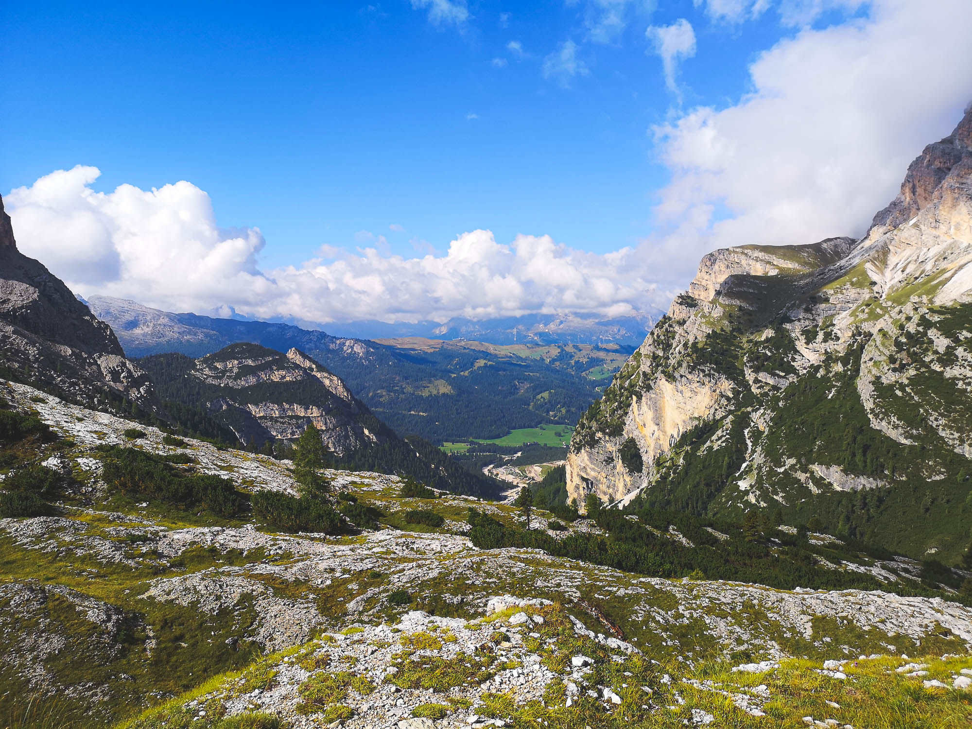 Col de Locia in Alta Via 1, Dolomites, Italy
