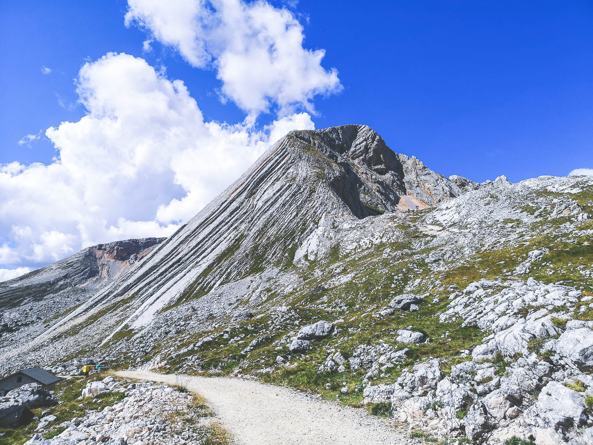 Croda del Becco in Dolomites, Italy